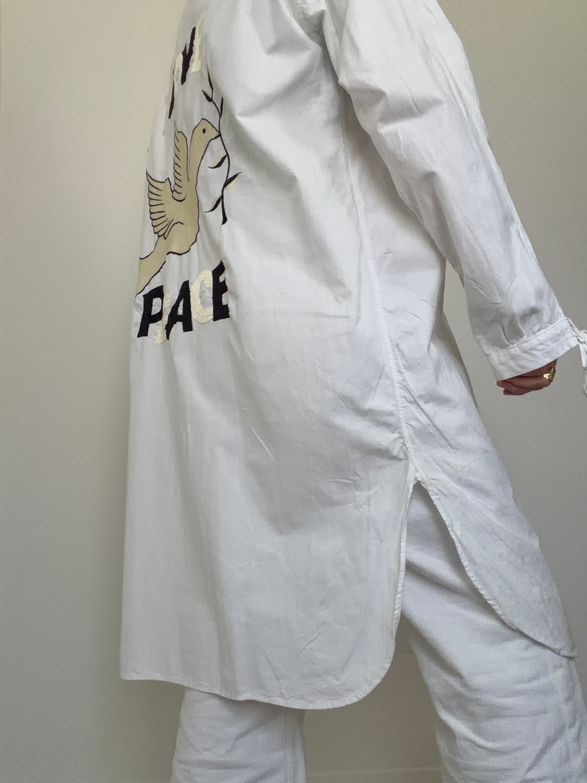 White Vintage Medical Gown | Jackets