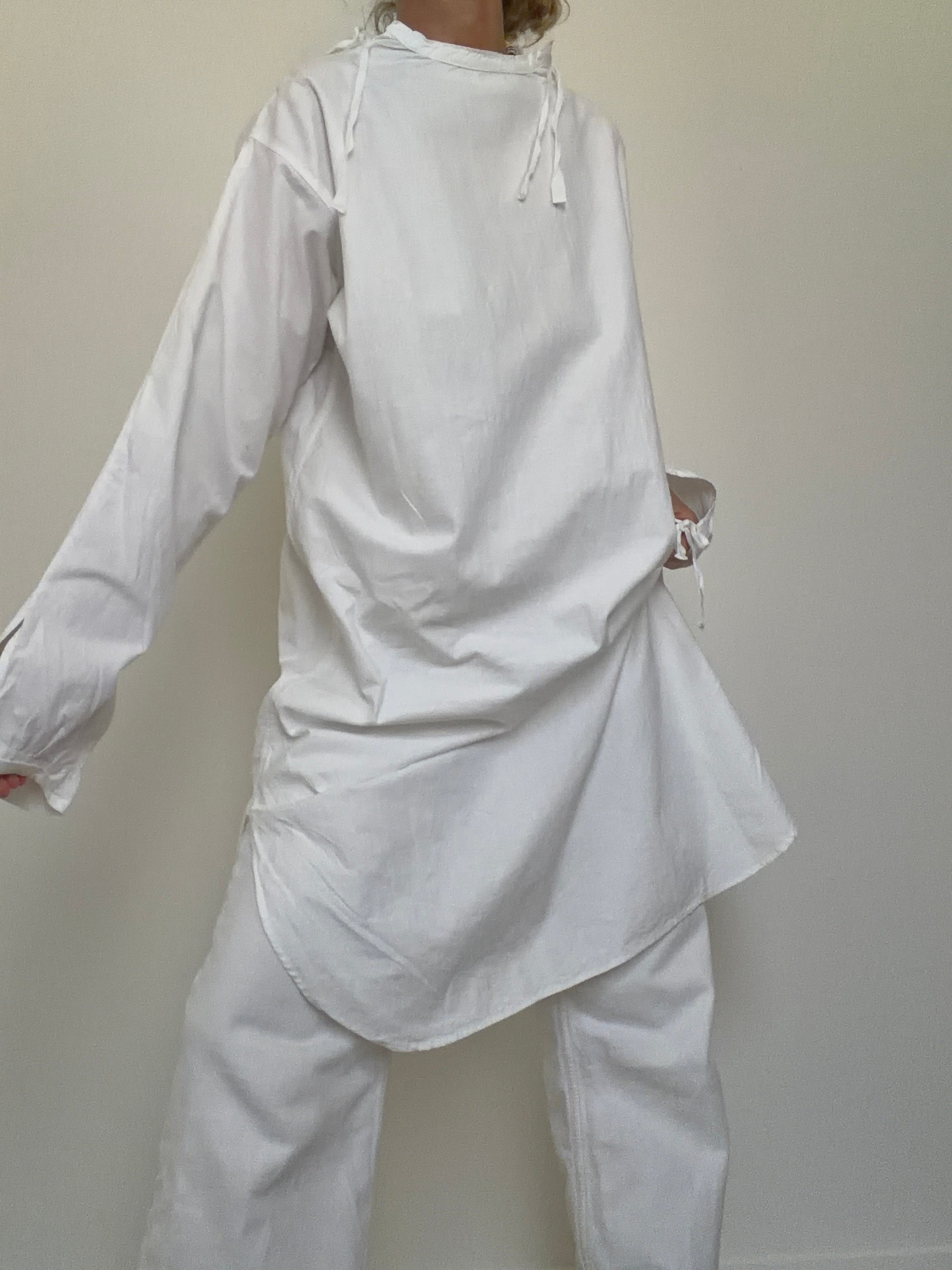 White Vintage Medical Gown | Jackets