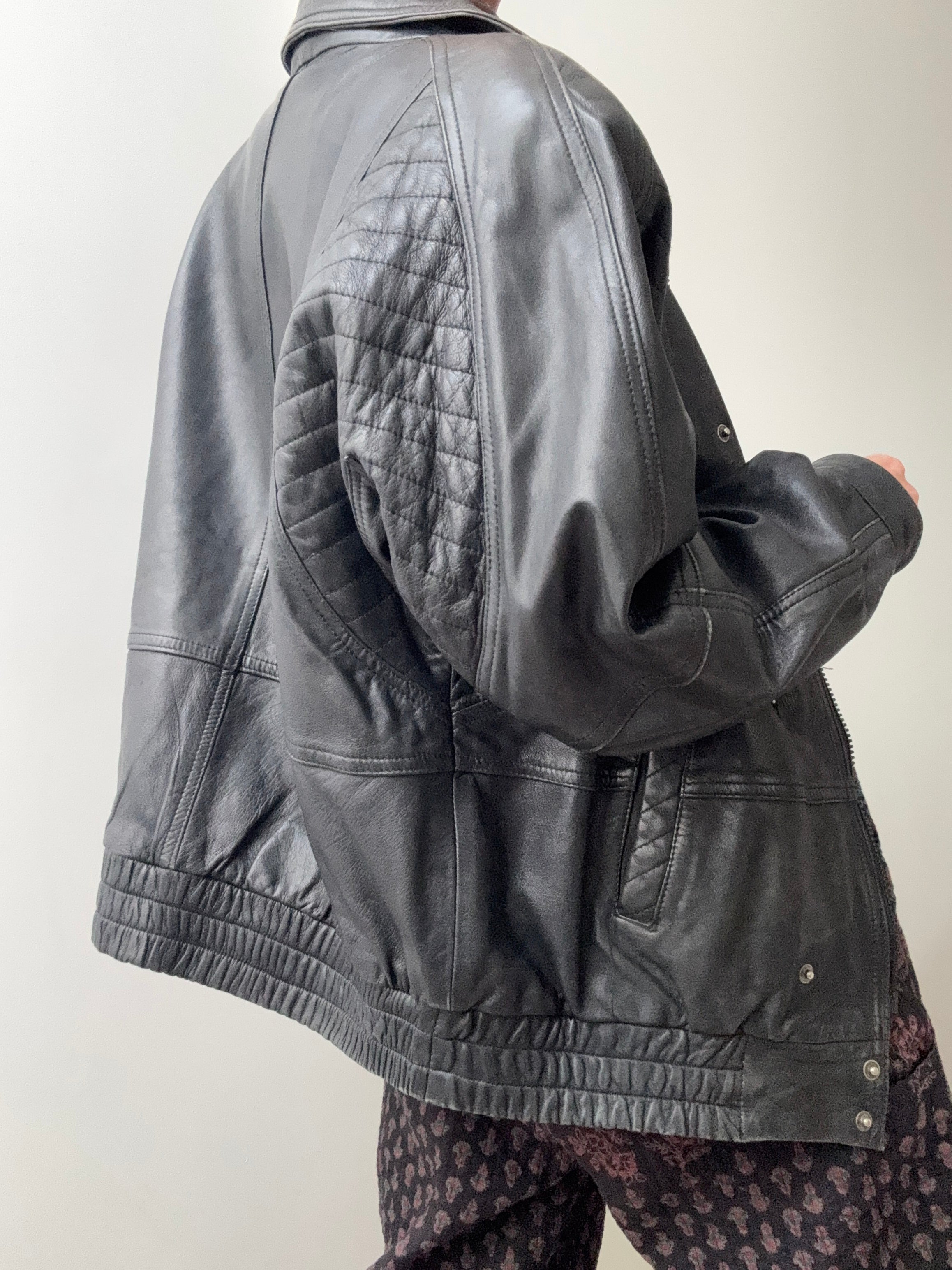 C Rene C Vintage Leather Jacket | Jackets