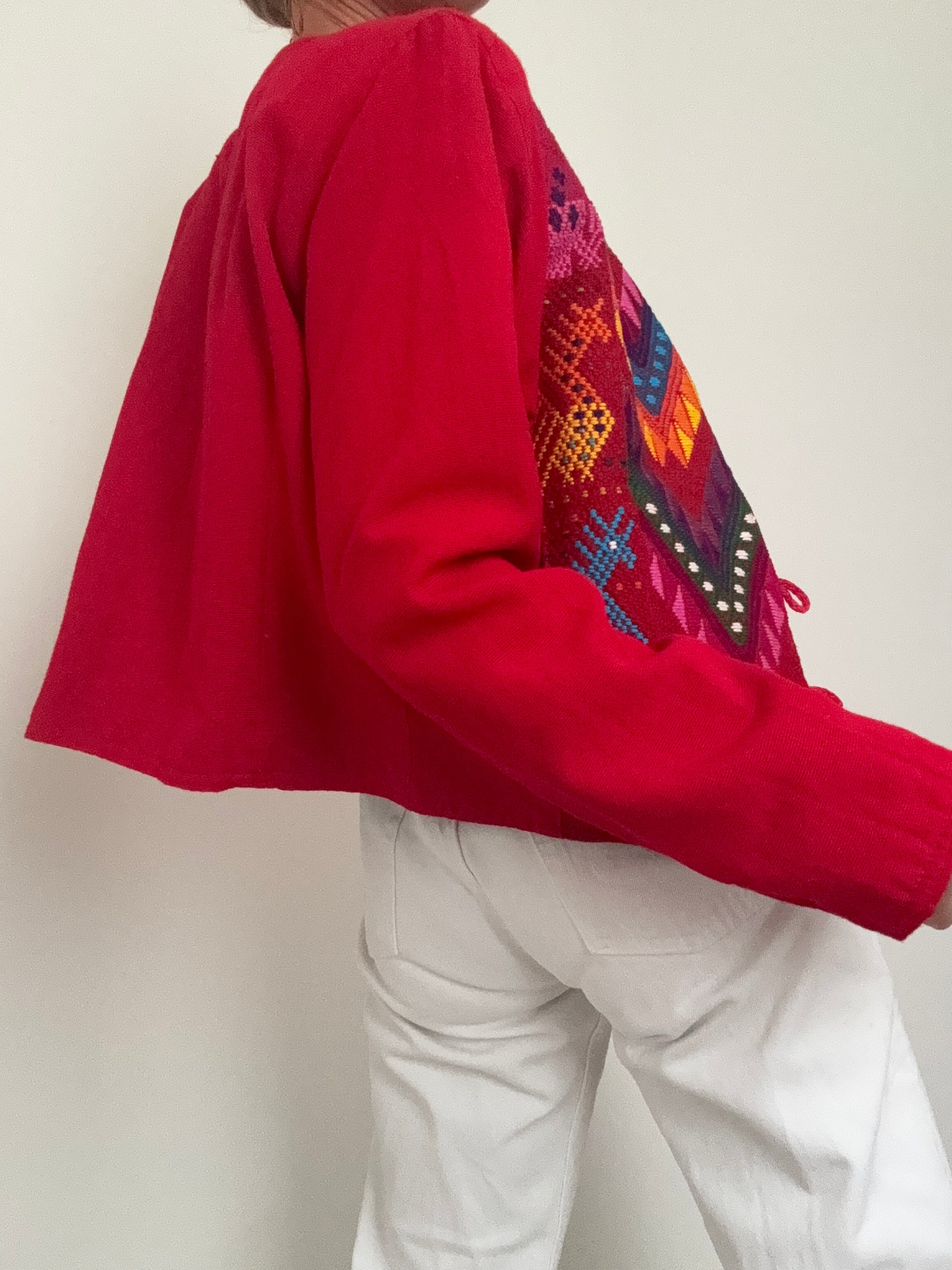Future Nomads Jackets Medium Frida Vintage Mexican Embroidered Jacket