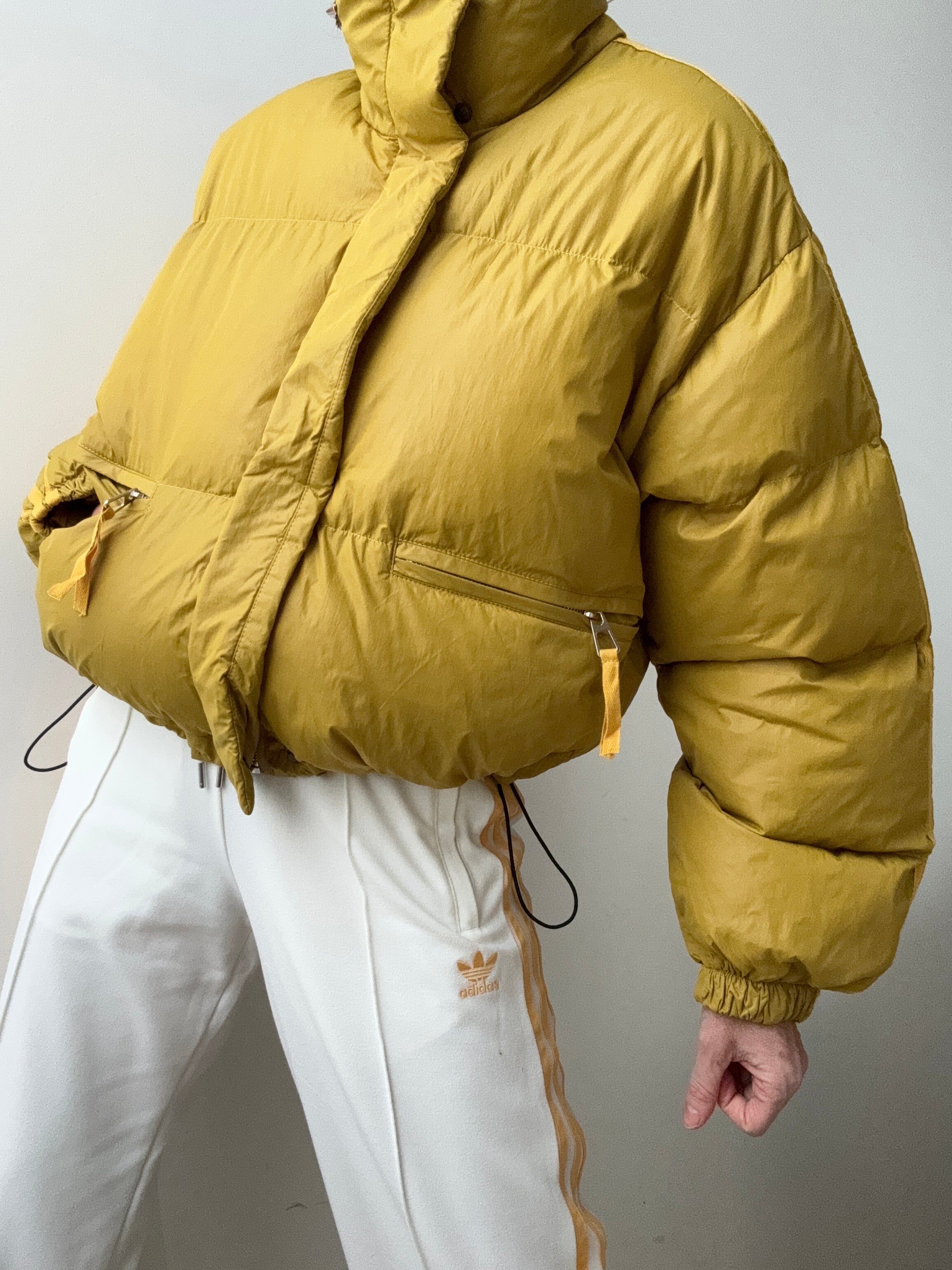 Future Nomads Jackets Medium-Large Cropped Puffer Jacket