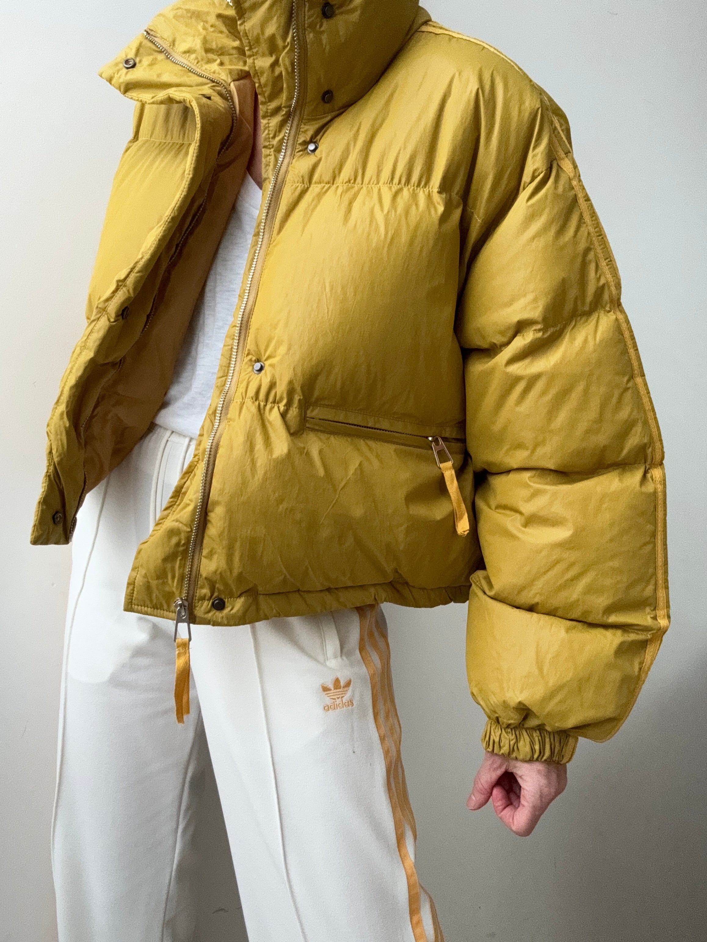 Future Nomads Jackets Medium-Large Cropped Puffer Jacket