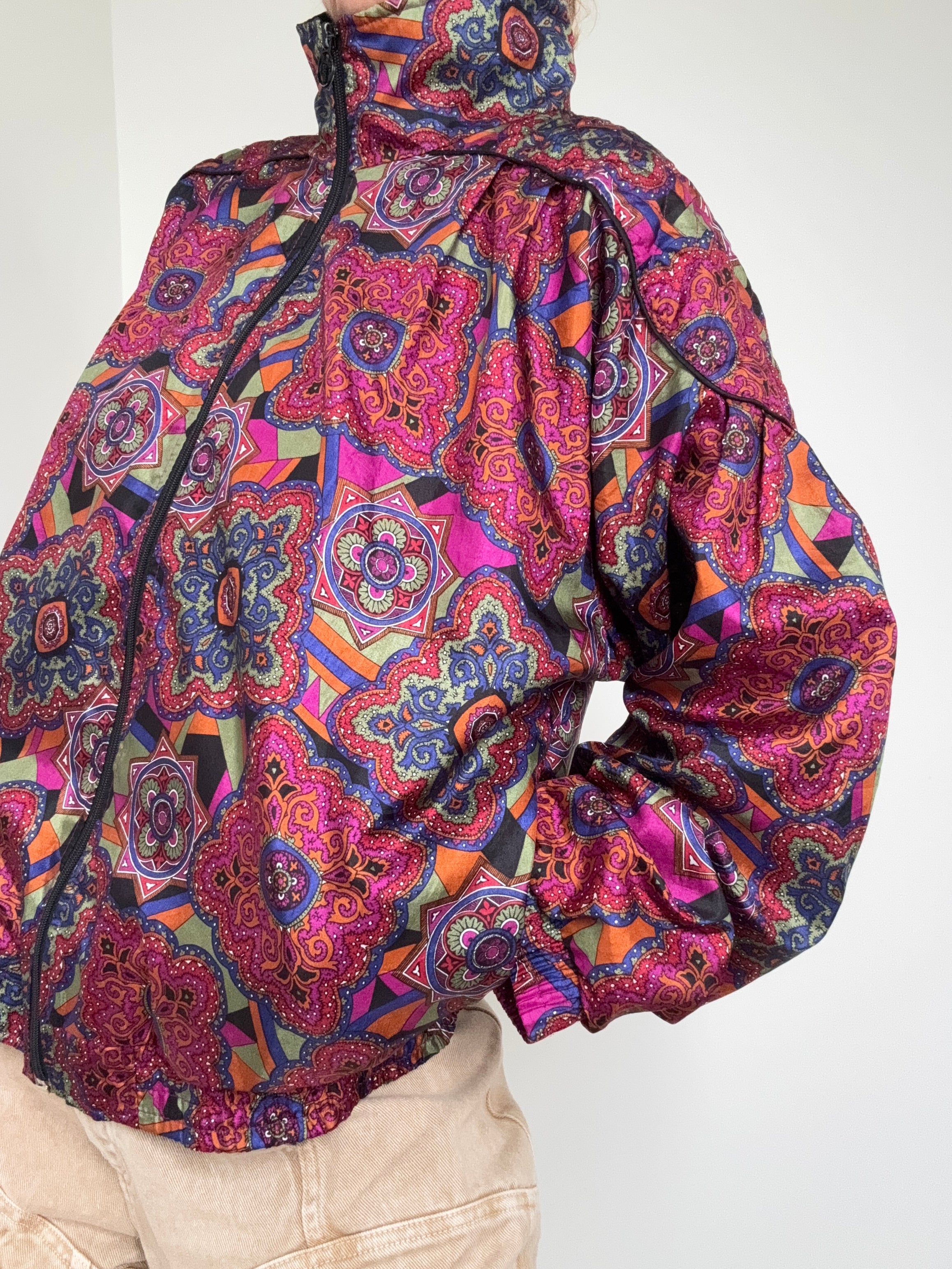 Future Nomads Jackets Medium-Large Vintage 80's Style Bomber Jacket