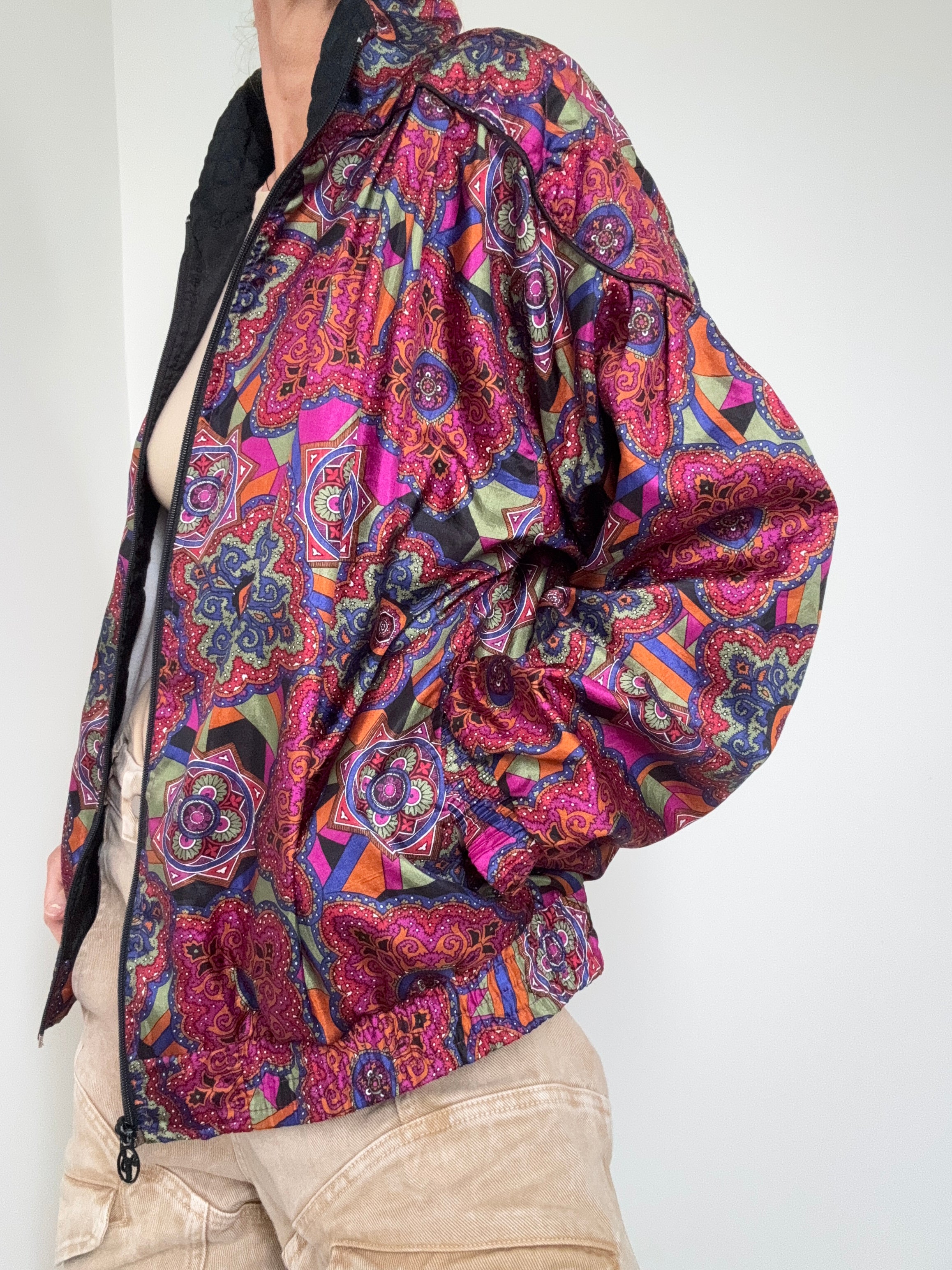 Future Nomads Jackets Medium-Large Vintage 80's Style Bomber Jacket