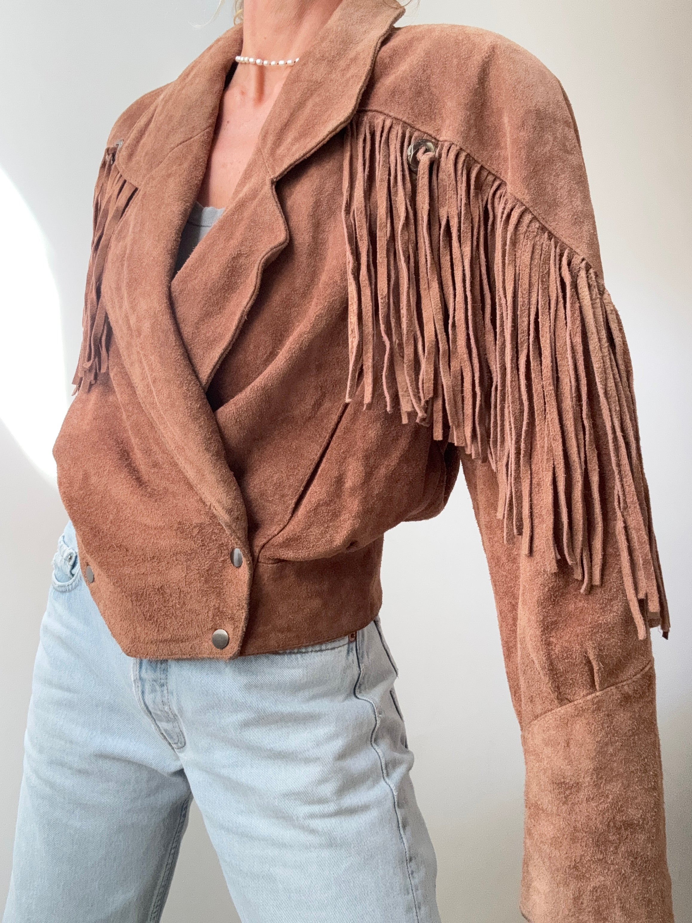 Vintage Suede 80,s Western Jacket | Jackets