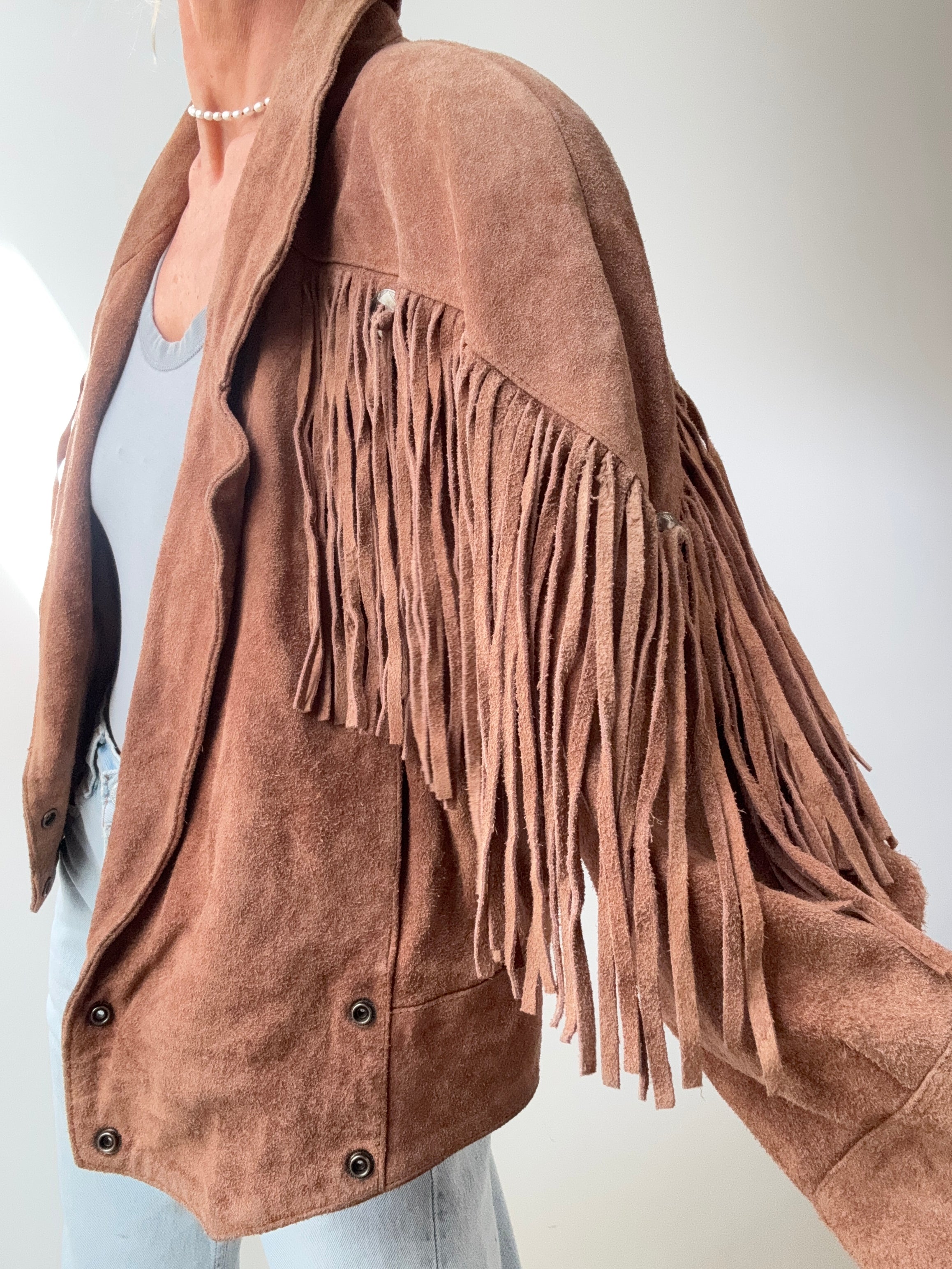 Vintage Suede 80,s Western Jacket | Jackets