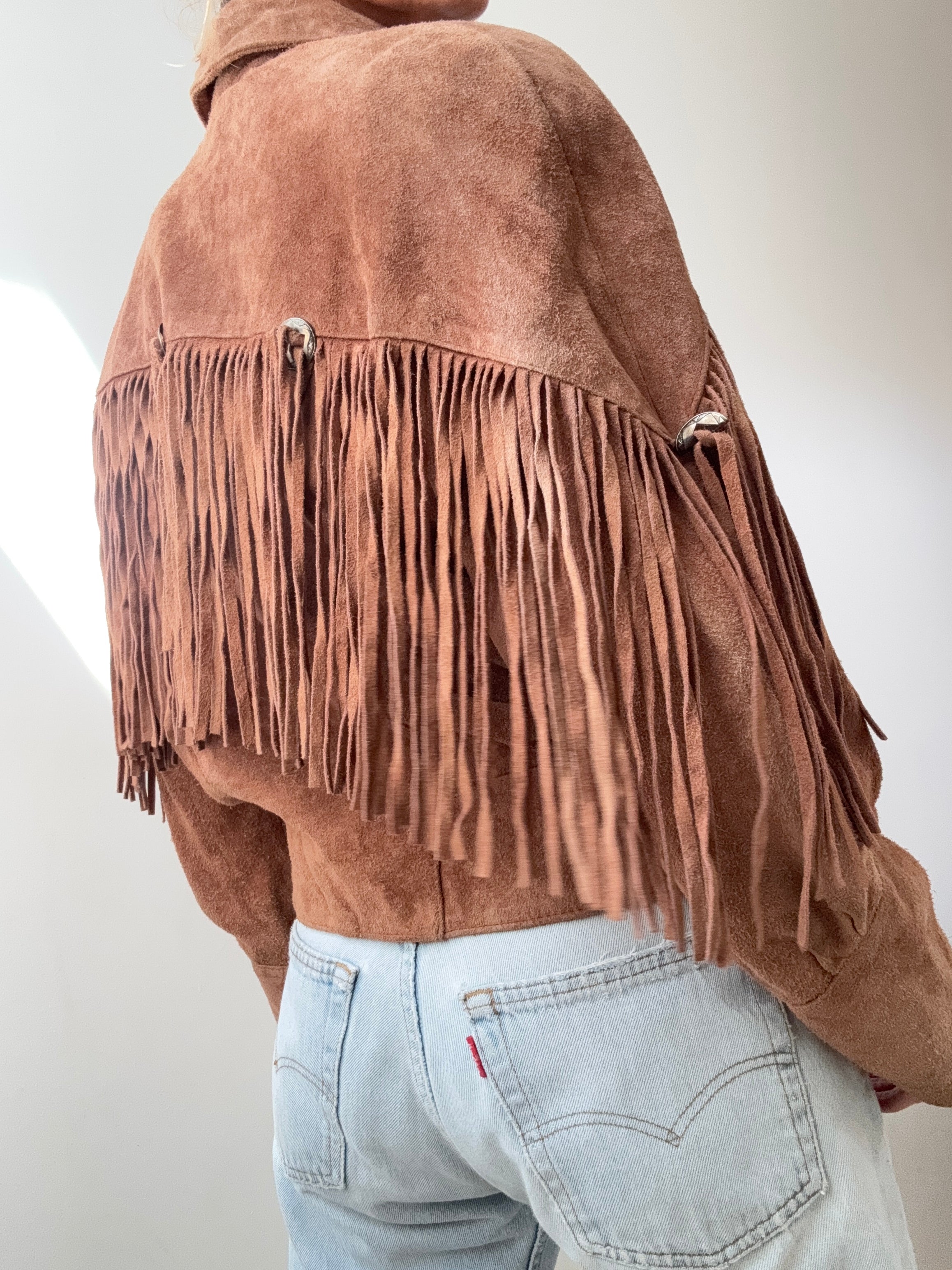 Vintage Suede 80,s Western Jacket | Jackets