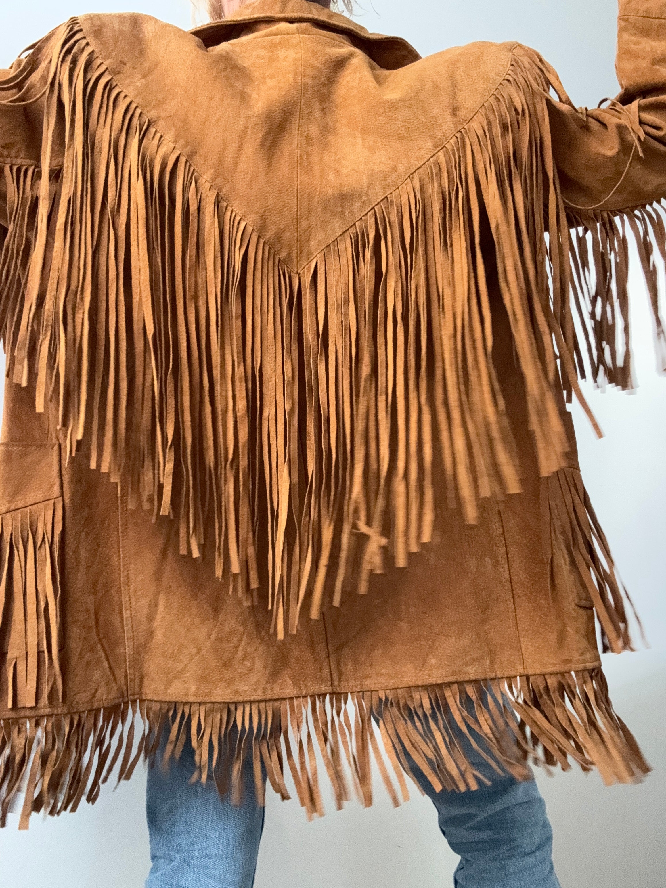 Cedars Tassel Suede Jacket | Jackets