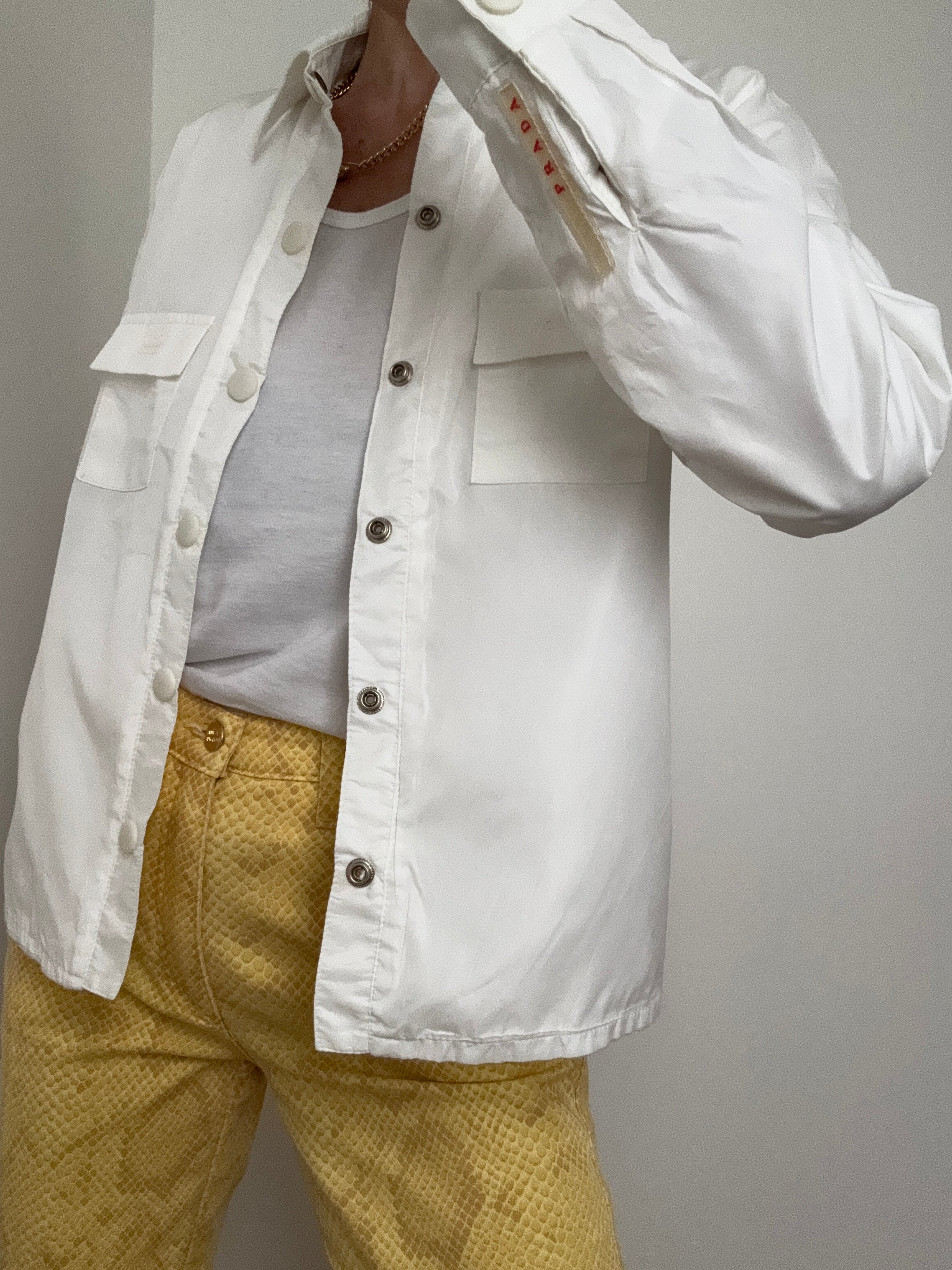 White Sports Jacket | Jackets