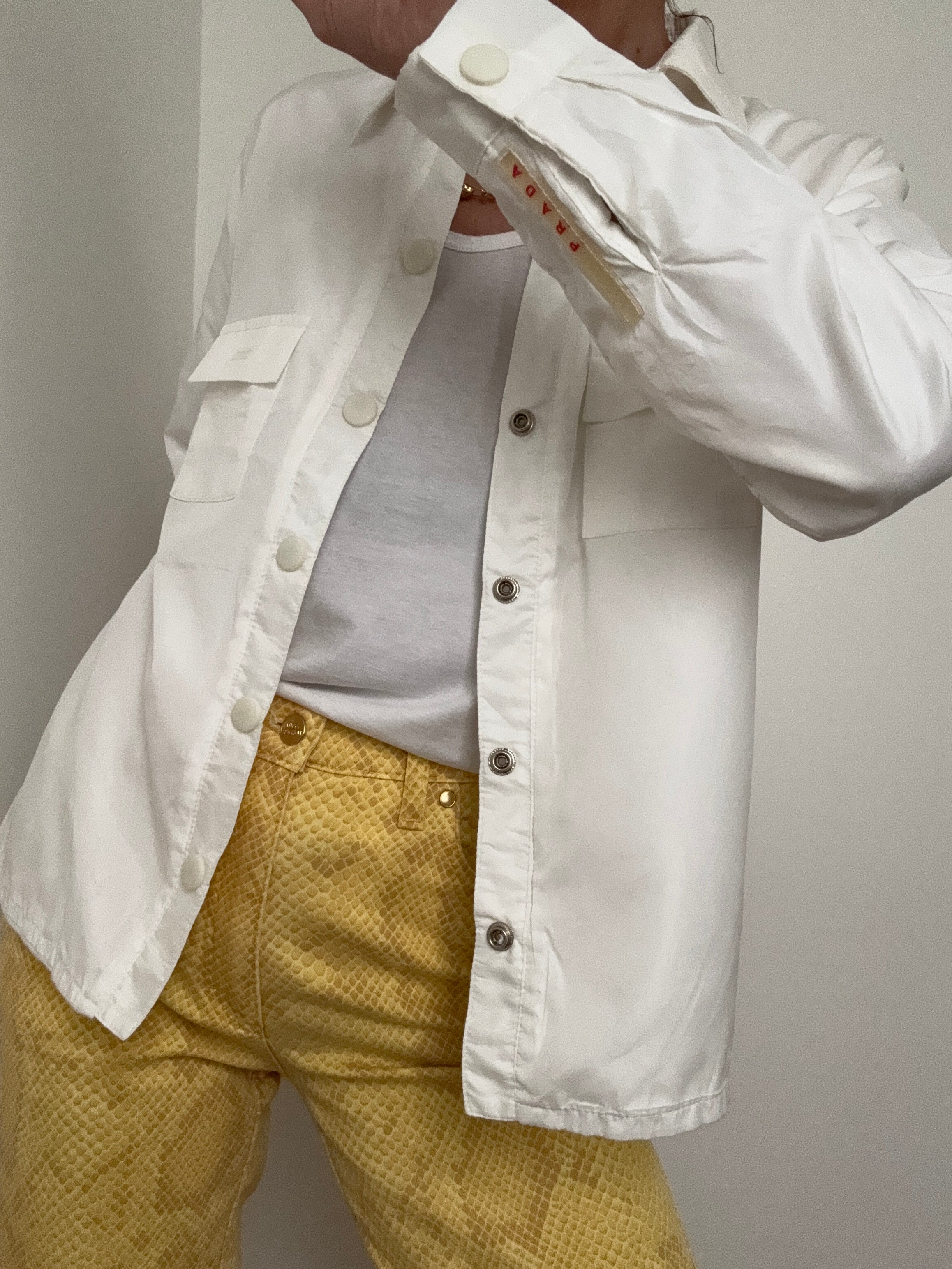 White Sports Jacket | Jackets