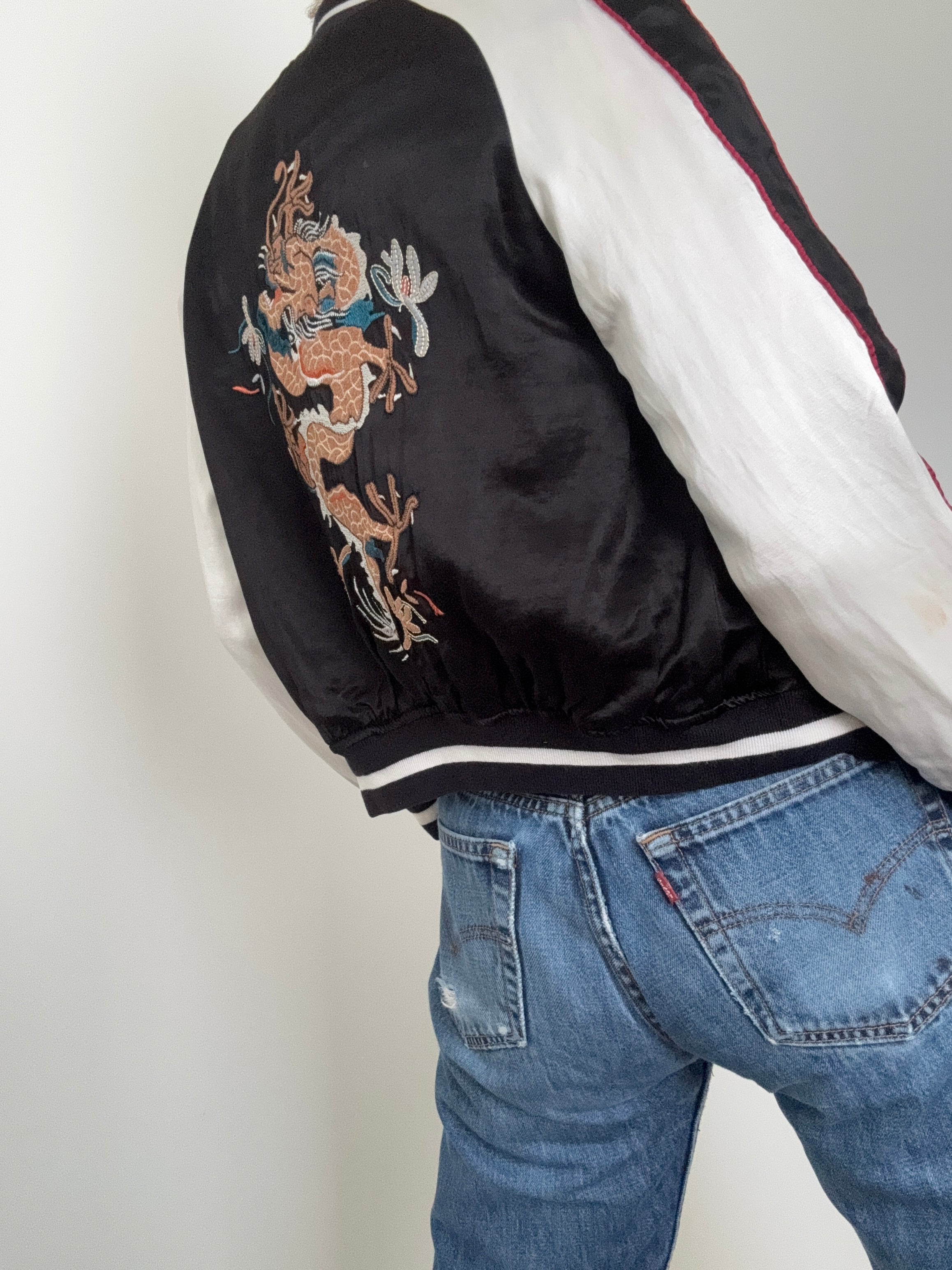 Eagle Green Reversible Bomber | Jackets