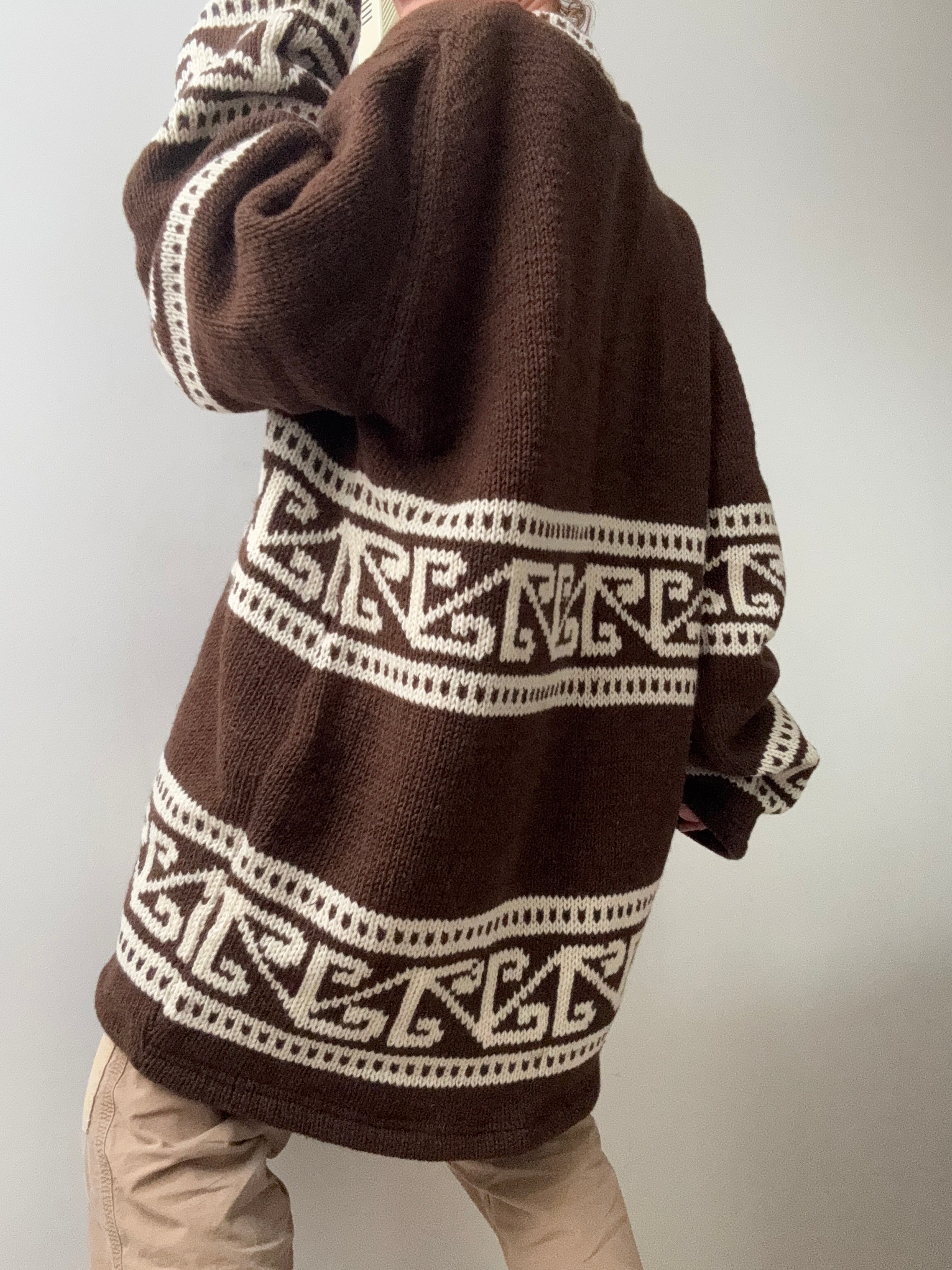 Motif Handnknit Jumper | Jumpers