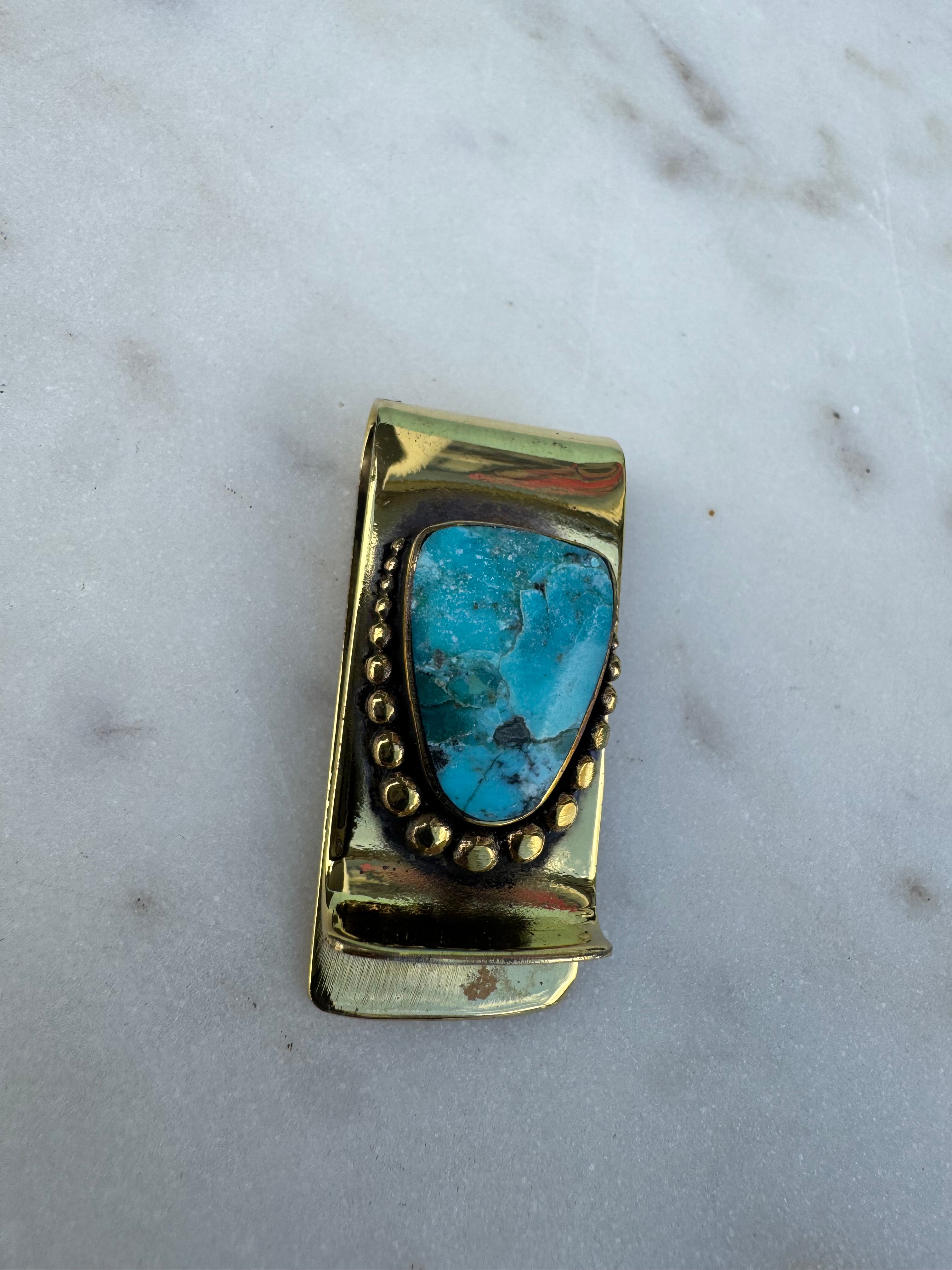 Future Nomads Key Rings Brass Money Clip