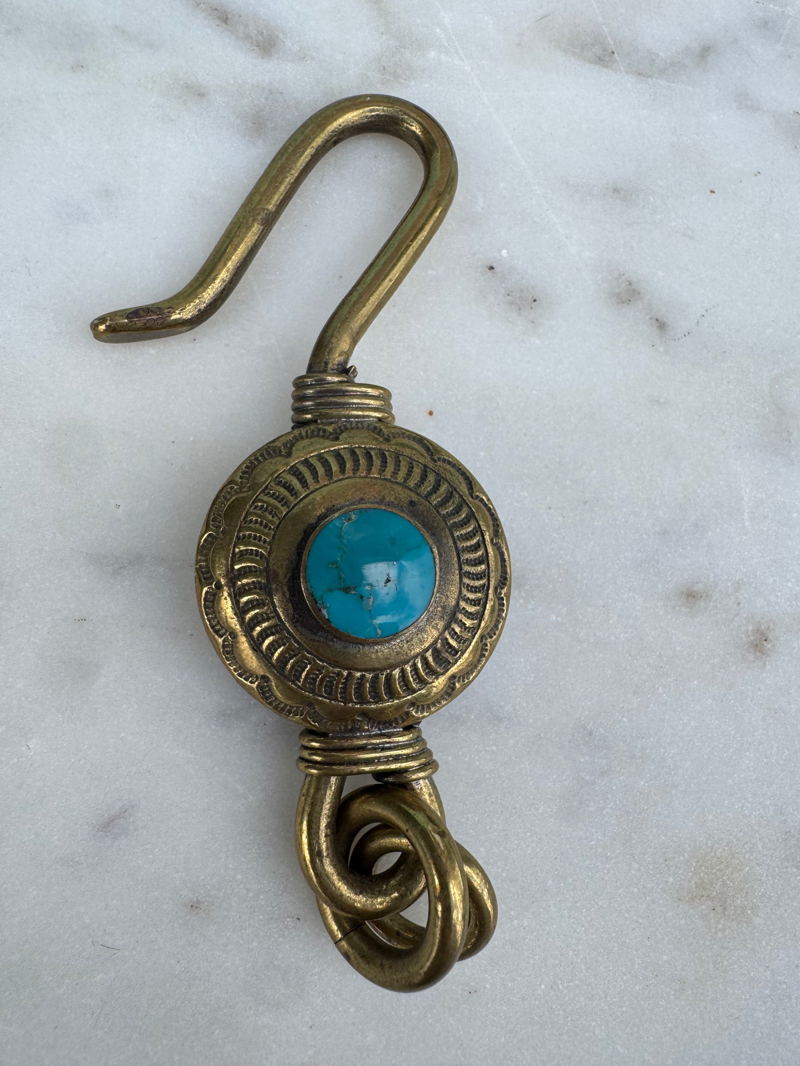 Future Nomads Key Rings Key Ring Turquoise Circle