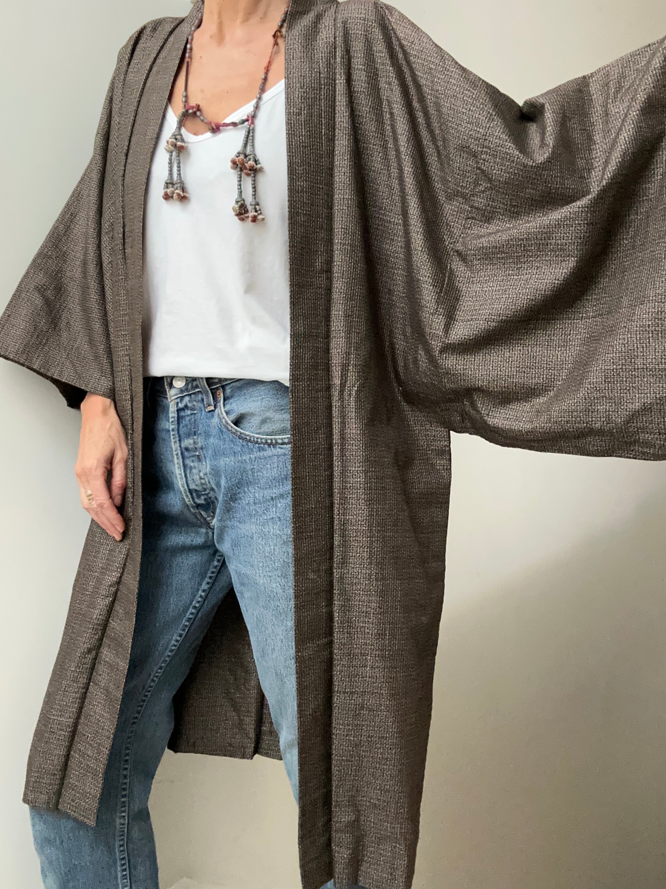 Mens Haori Silk Kimono Jacket Jetsetbohemian