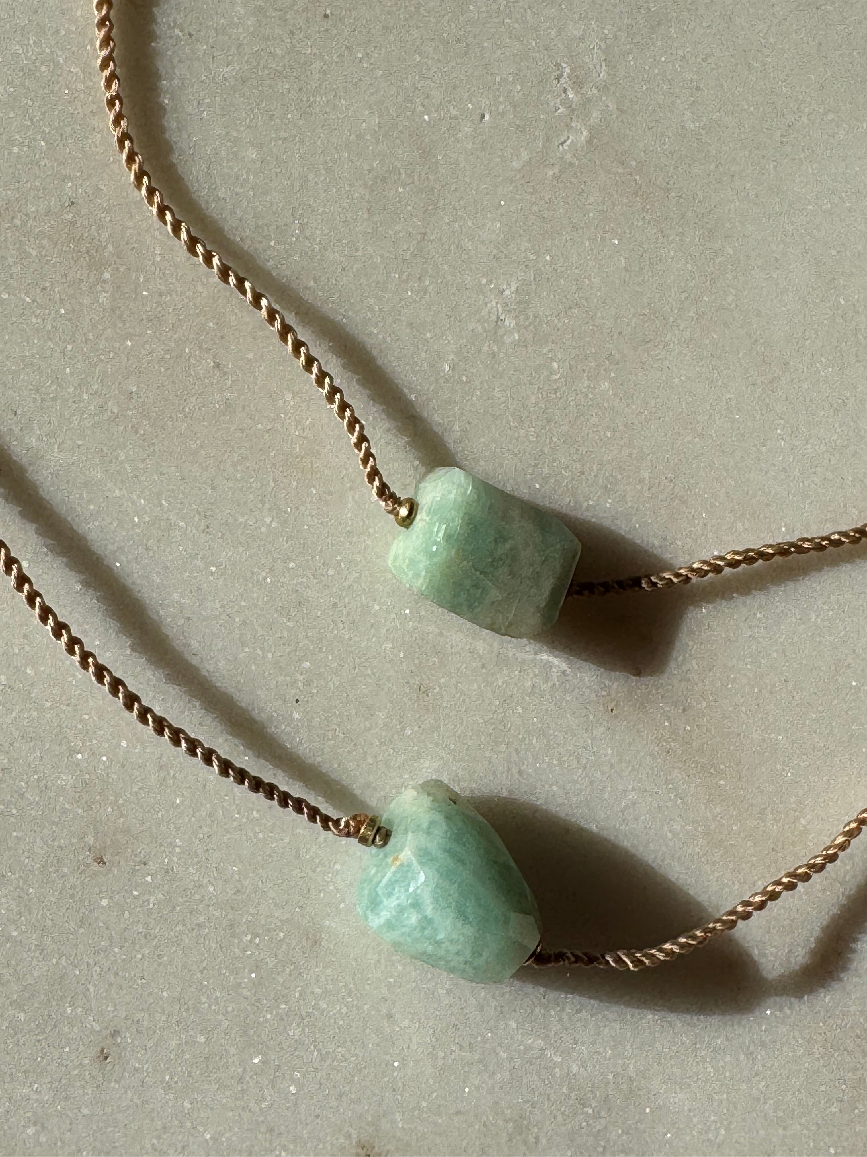 Future Nomads Necklaces 21cm String Amazonite Choker