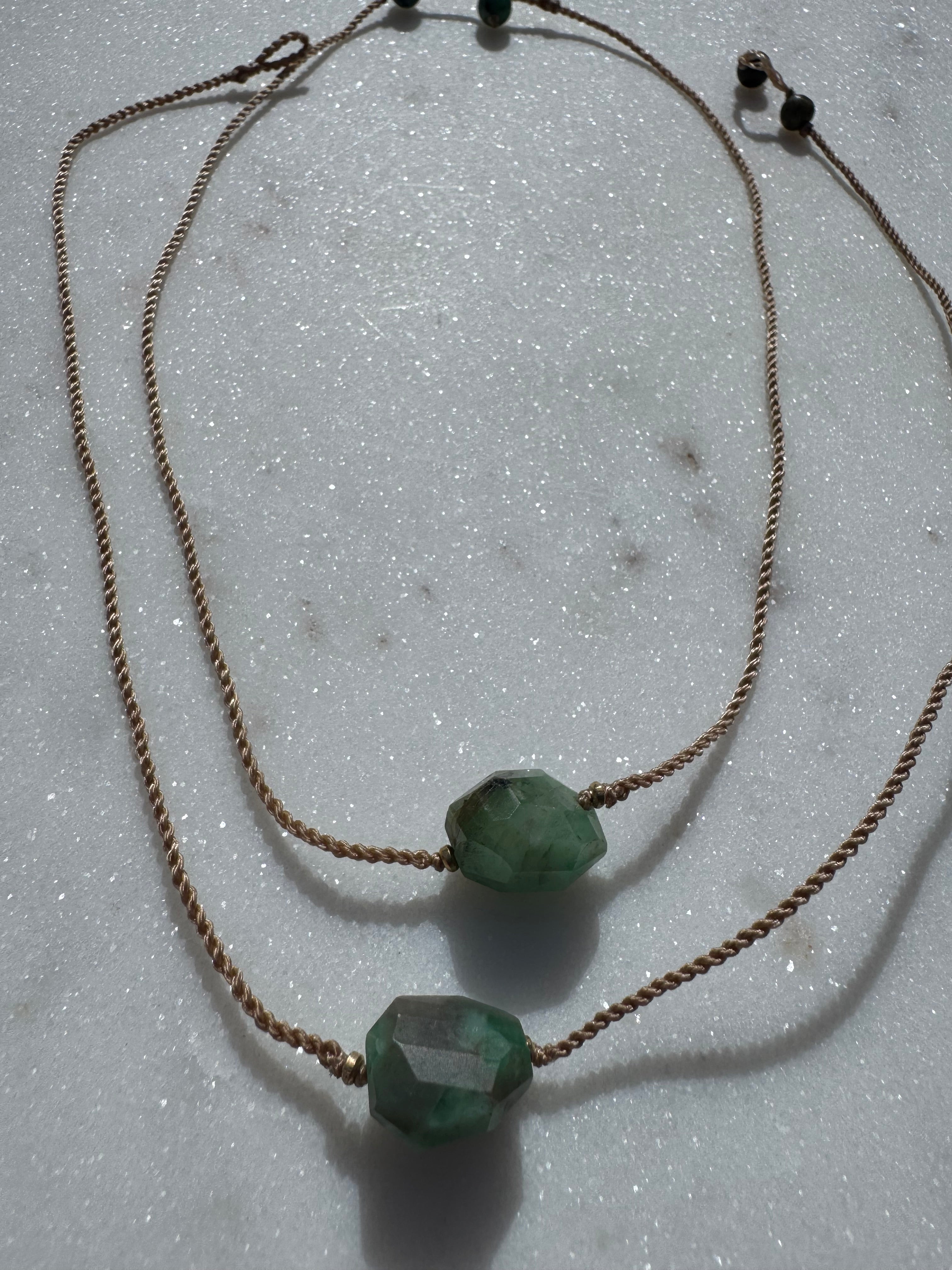 Future Nomads Necklaces 21cm String Chrysoprase Choker