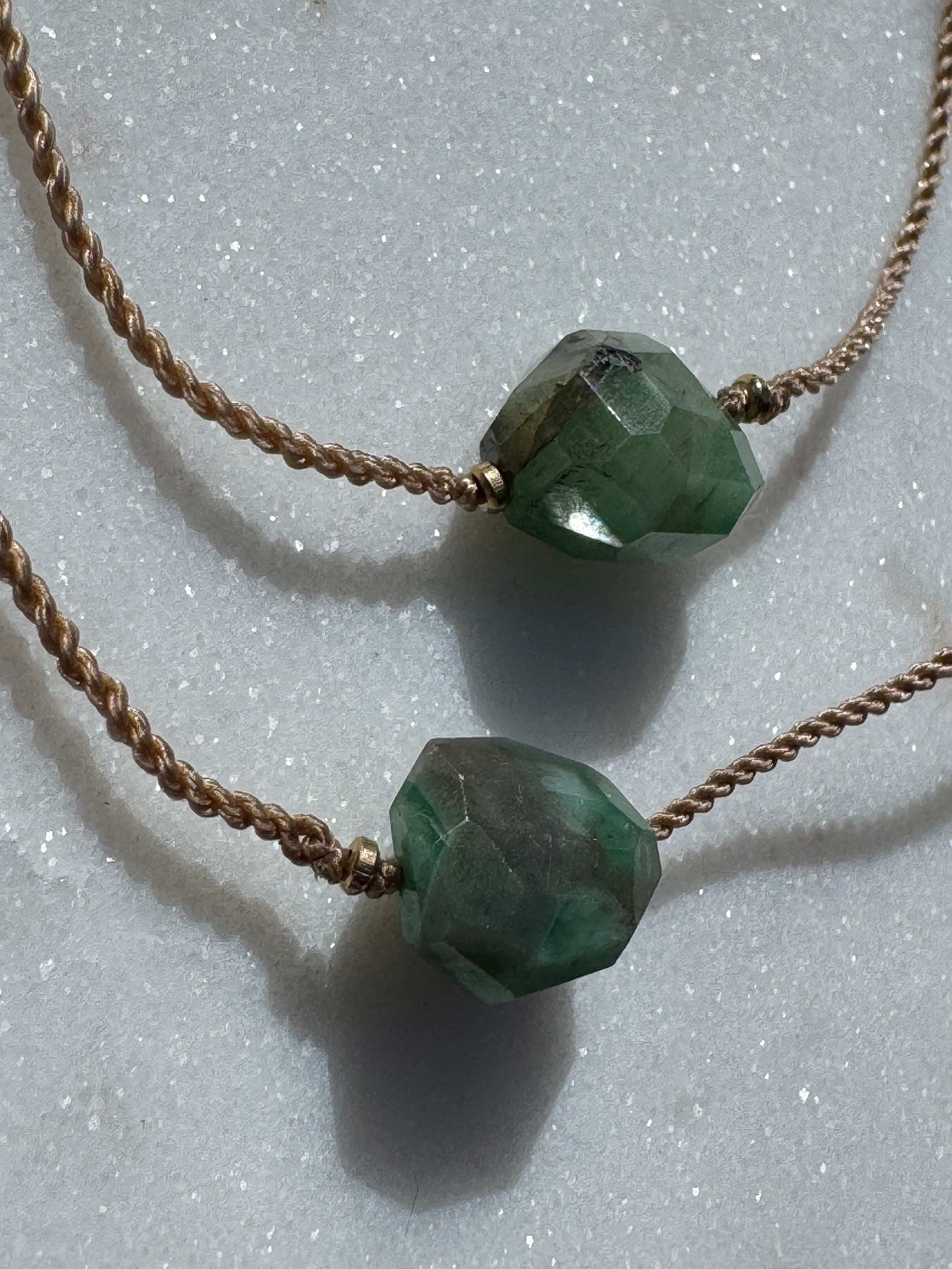 Future Nomads Necklaces 21cm String Chrysoprase Choker