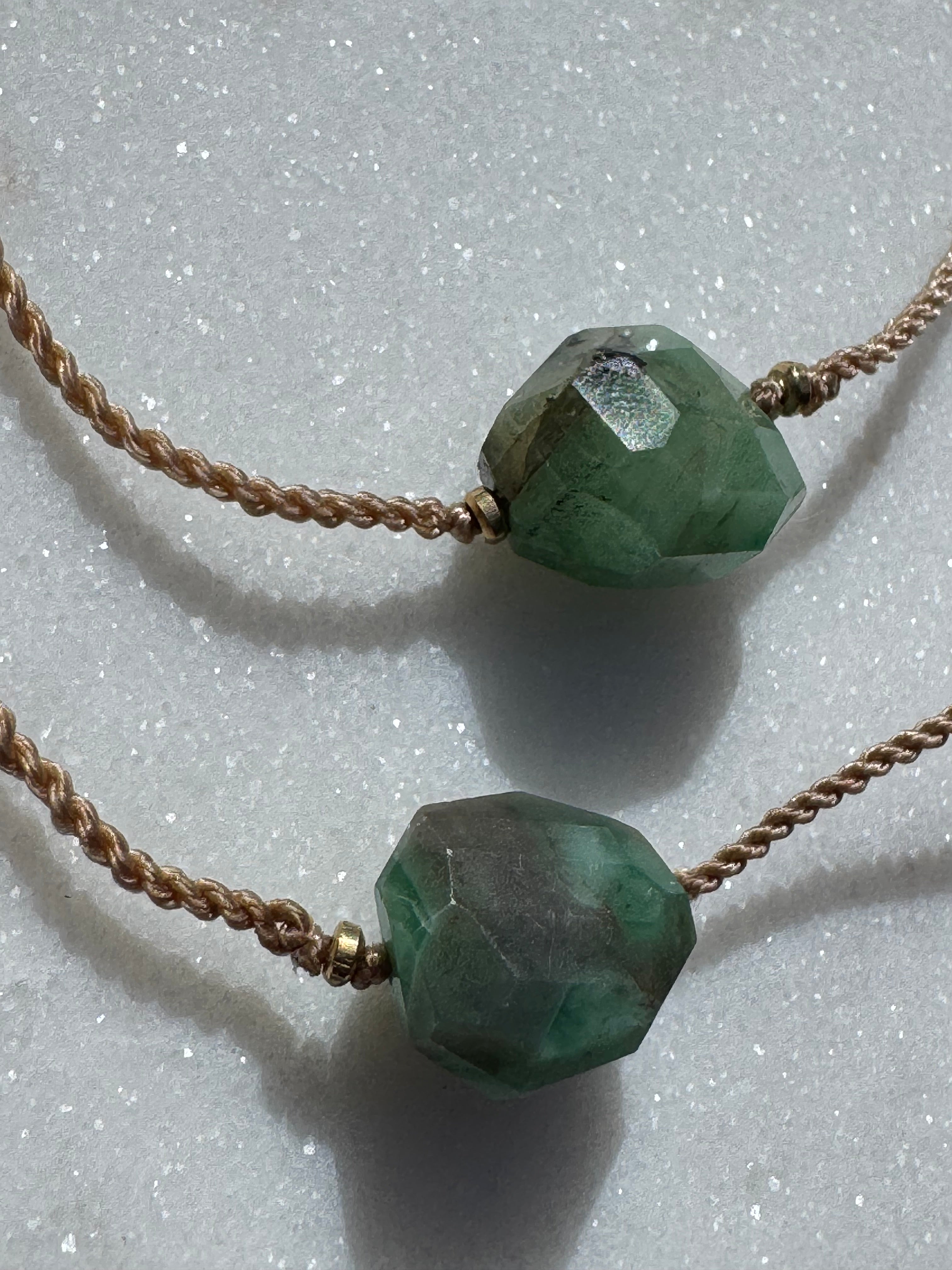 Future Nomads Necklaces 21cm String Chrysoprase Choker