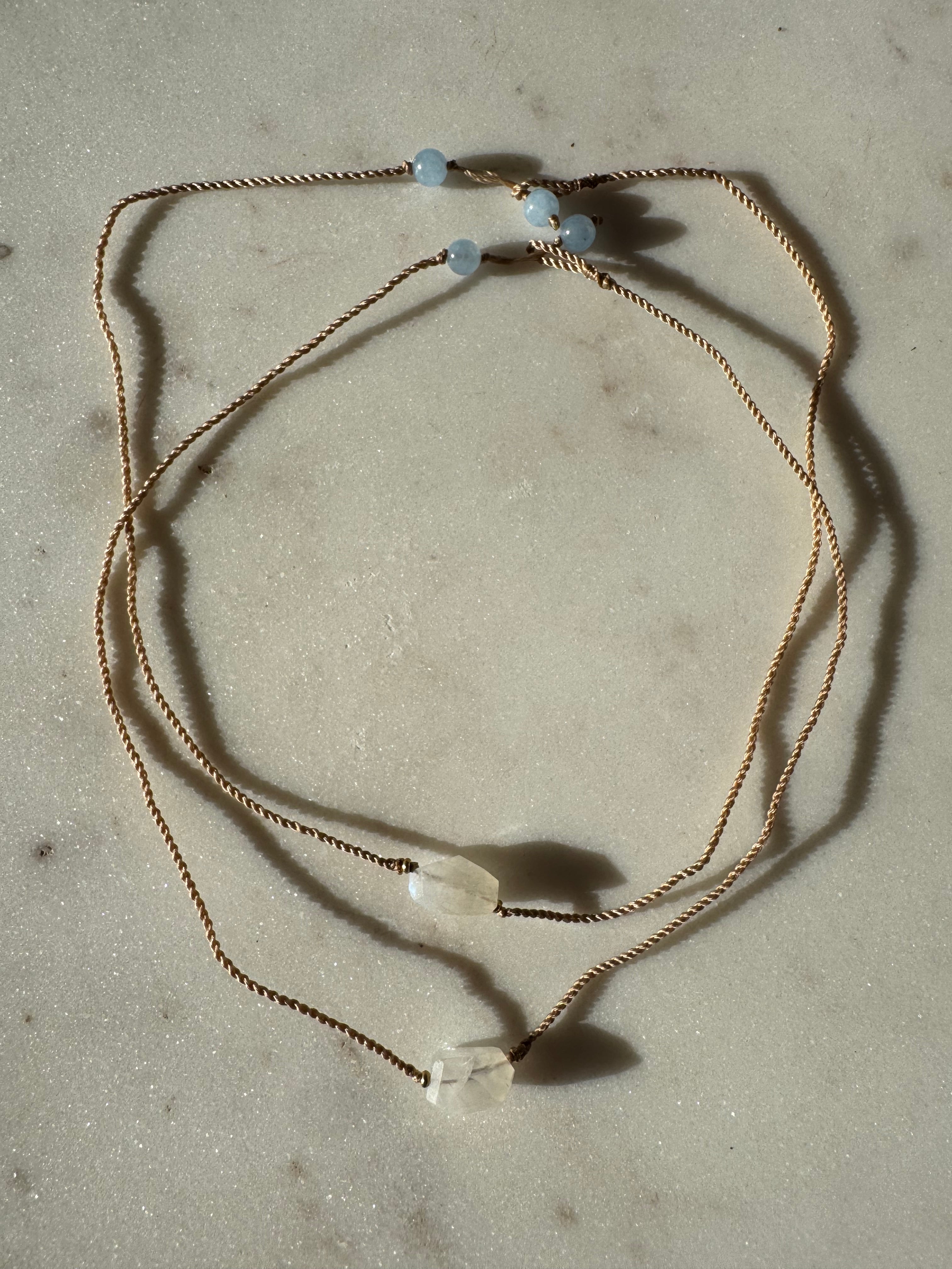 Future Nomads Necklaces 21cm String Quartz Choker