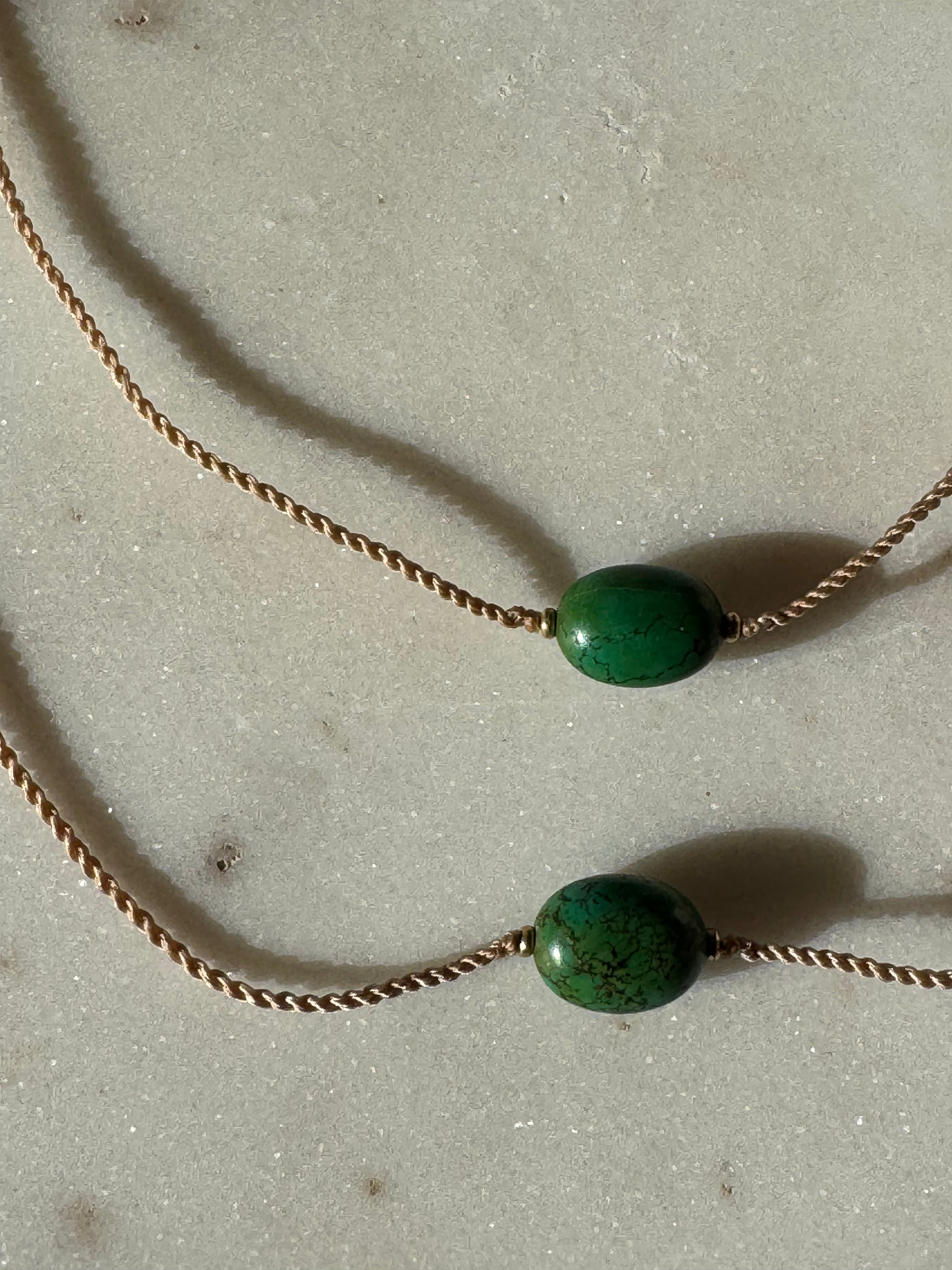 Future Nomads Necklaces 21cm String Torquoise Choker