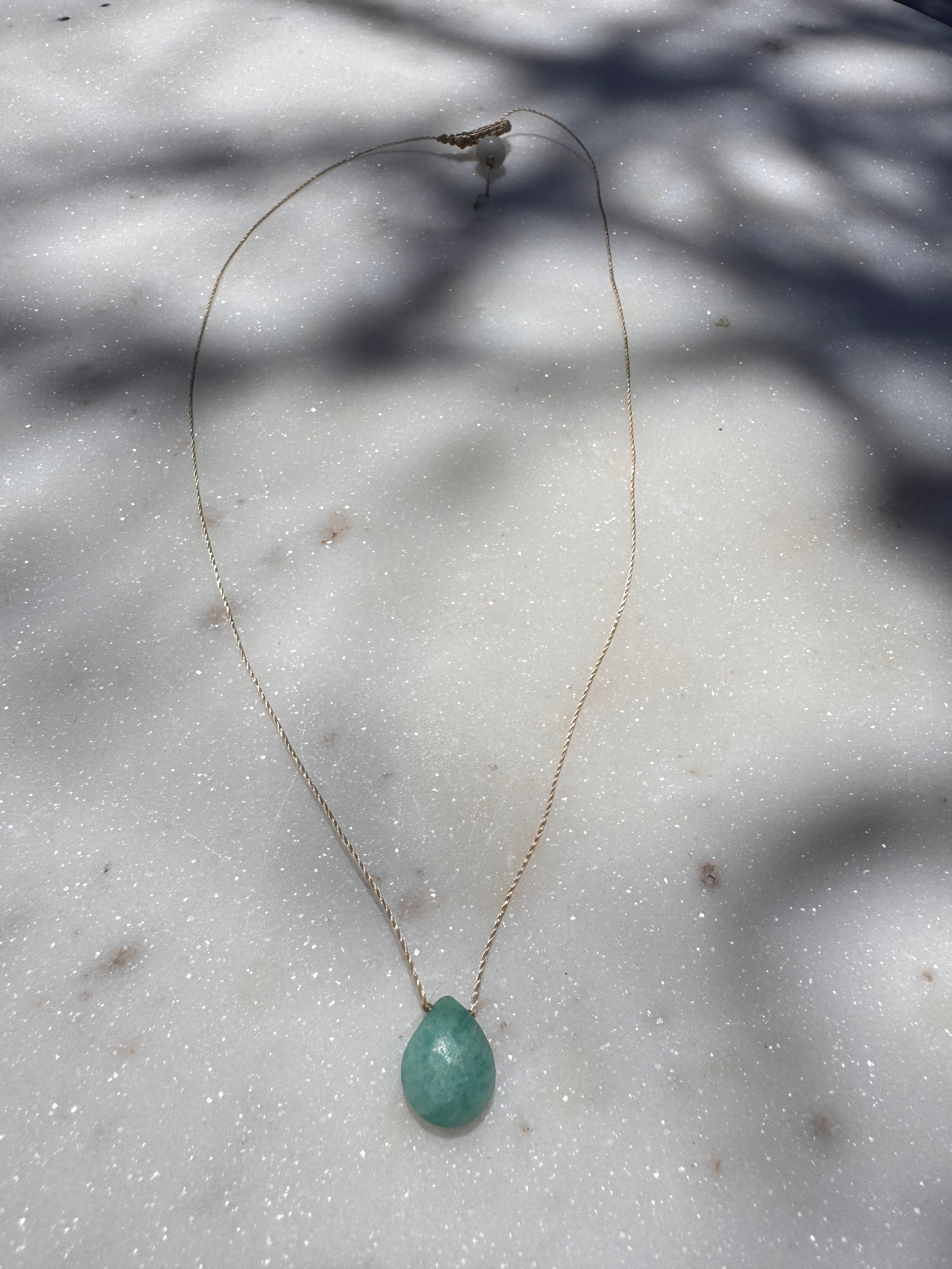 Future Nomads Necklaces Amazonite Drop