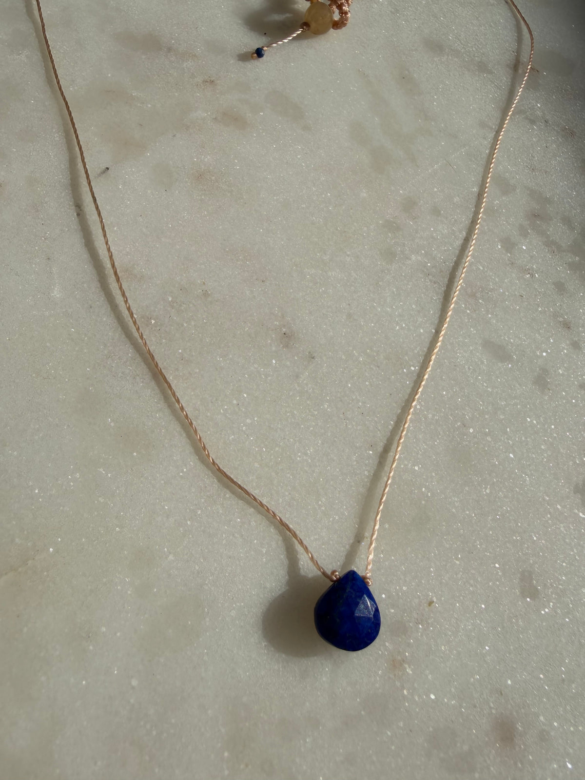 Future Nomads Necklaces Lapis Drop