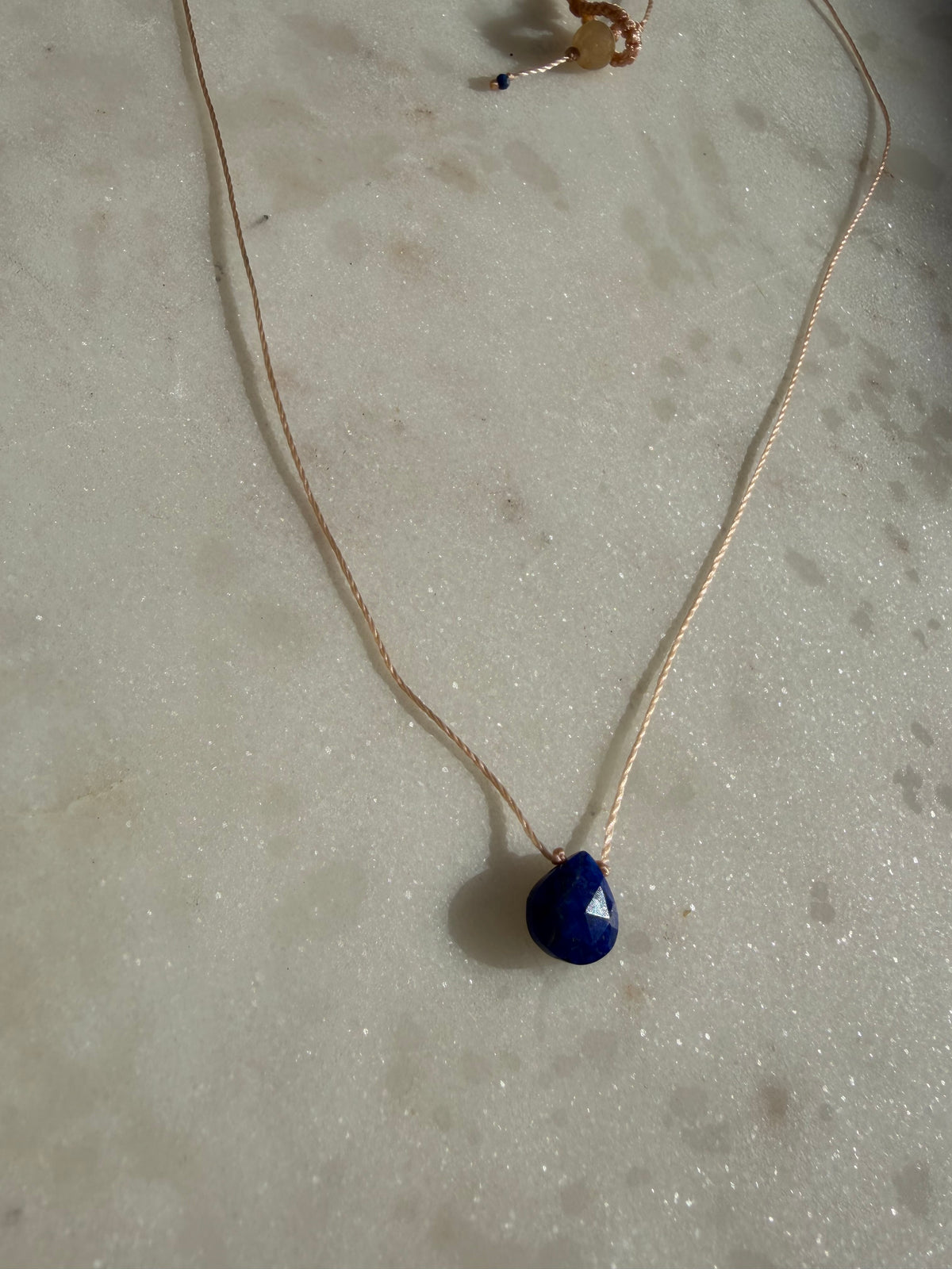 Future Nomads Necklaces Lapis Drop