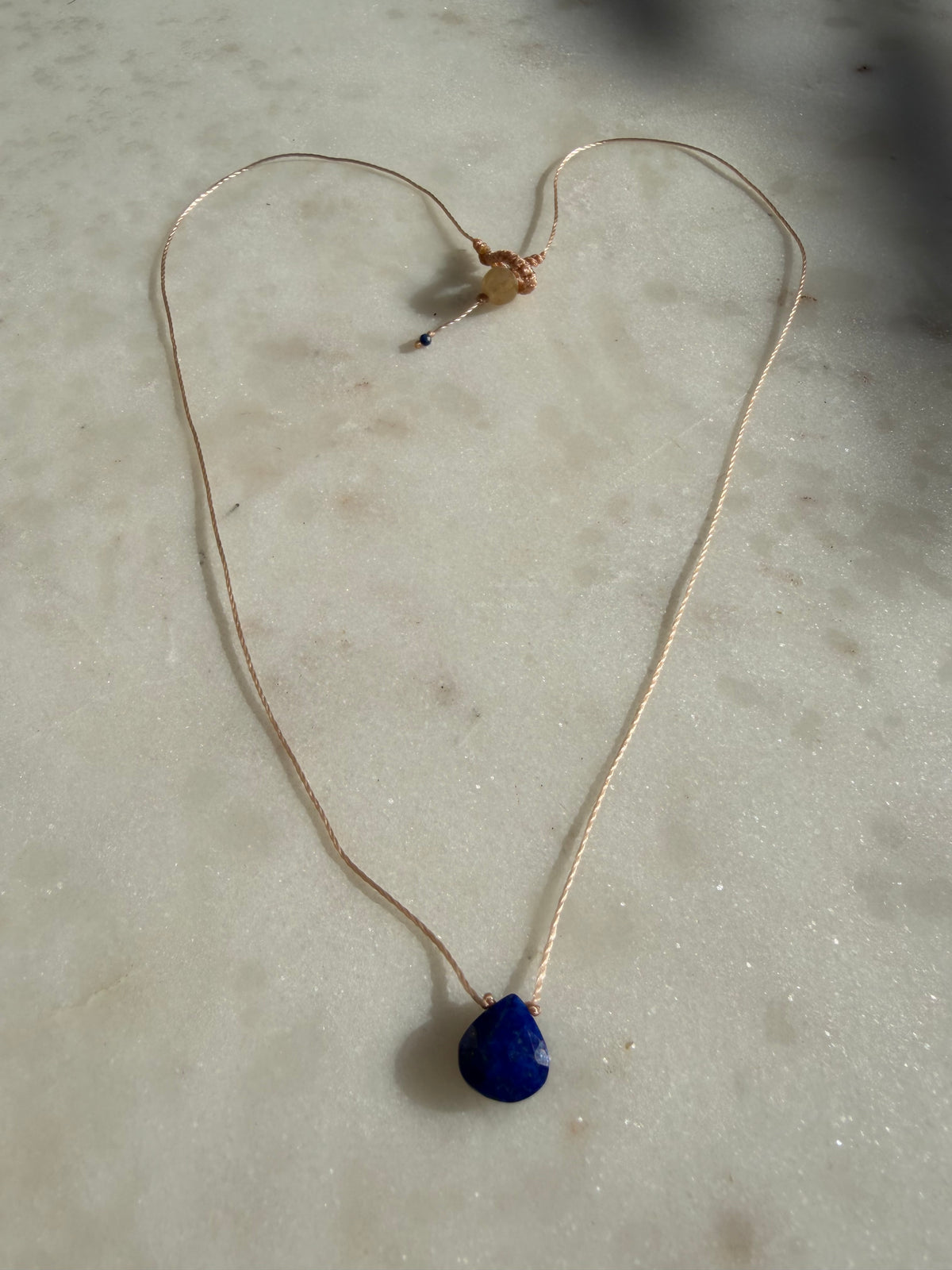 Future Nomads Necklaces Lapis Drop