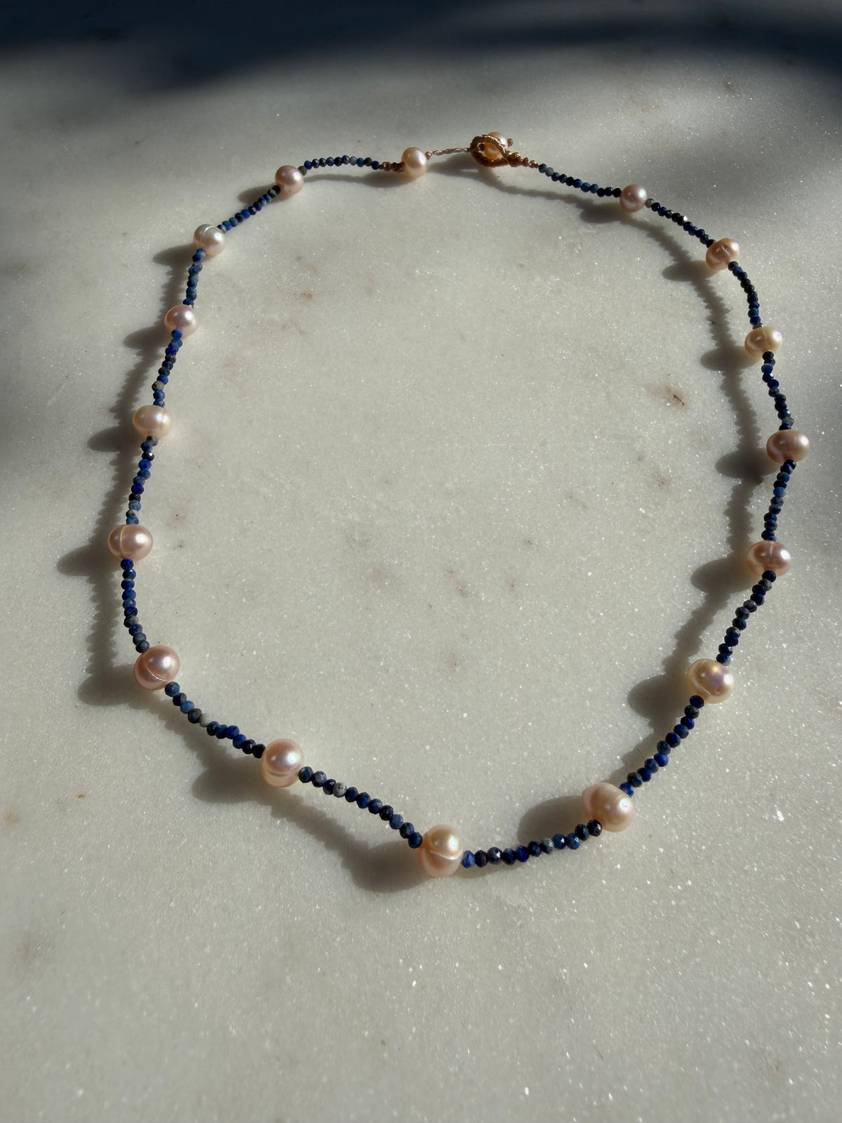Future Nomads Necklaces Midnight Pearl Necklace
