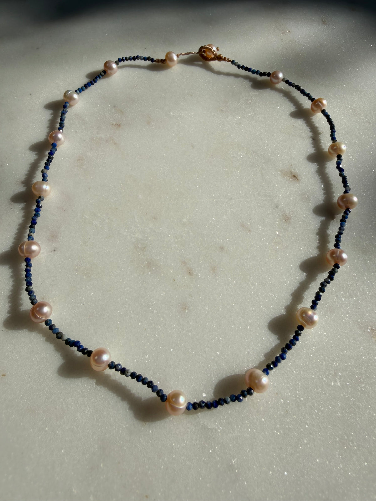 Future Nomads Necklaces Midnight Pearl Necklace