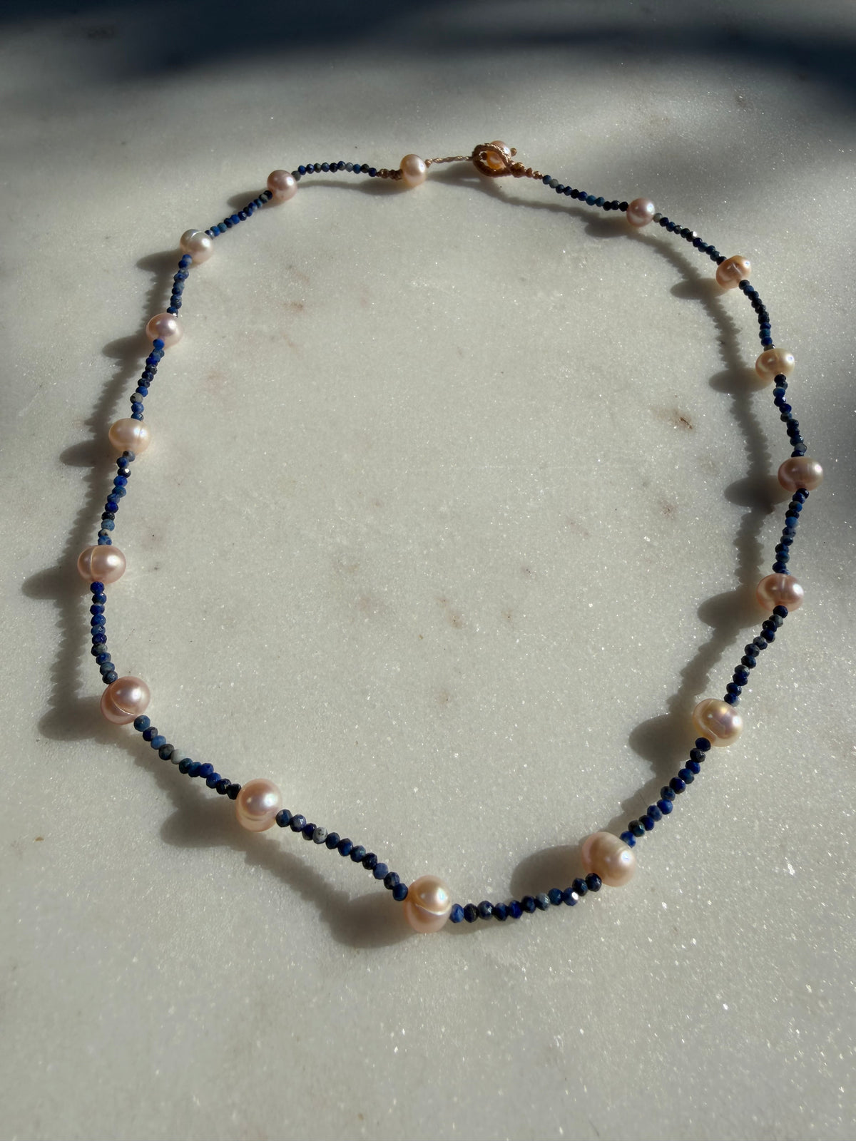 Future Nomads Necklaces Midnight Pearl Necklace