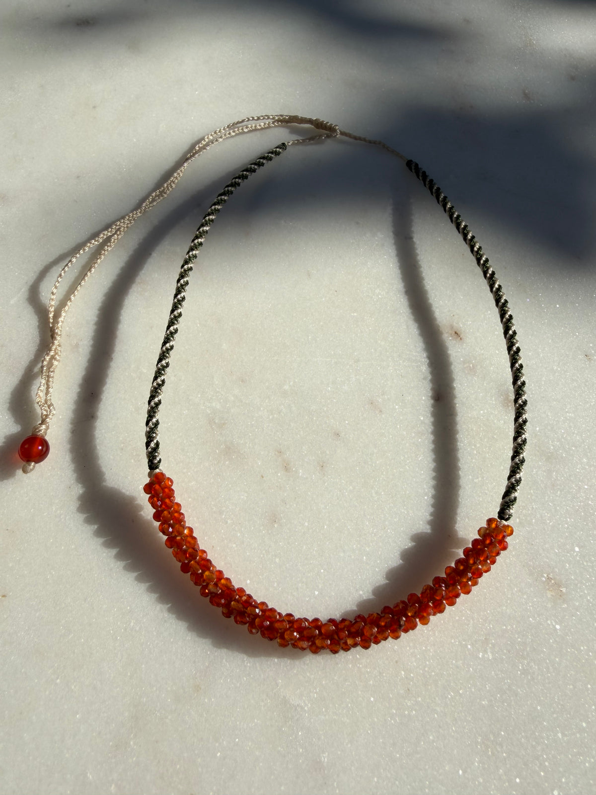 Future Nomads Necklaces Nomad Gem Choker Carnelian