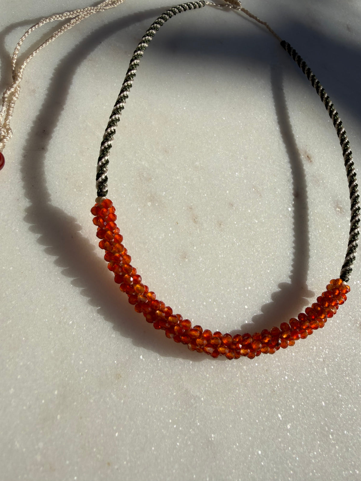 Future Nomads Necklaces Nomad Gem Choker Carnelian
