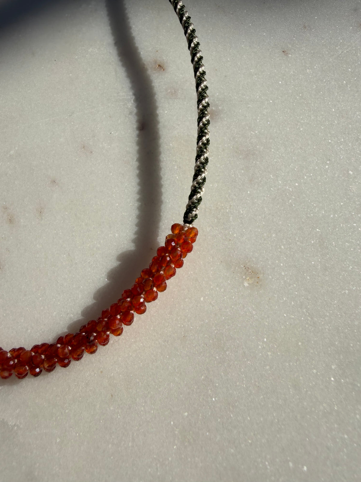 Future Nomads Necklaces Nomad Gem Choker Carnelian