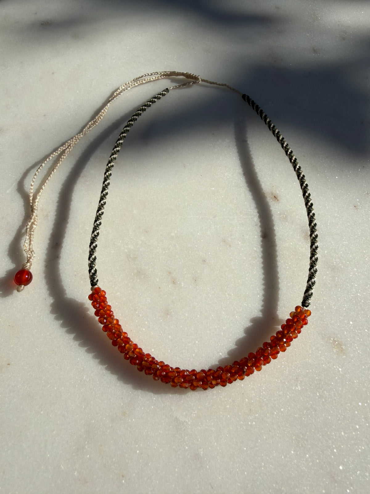 Future Nomads Necklaces Nomad Gem Choker Carnelian