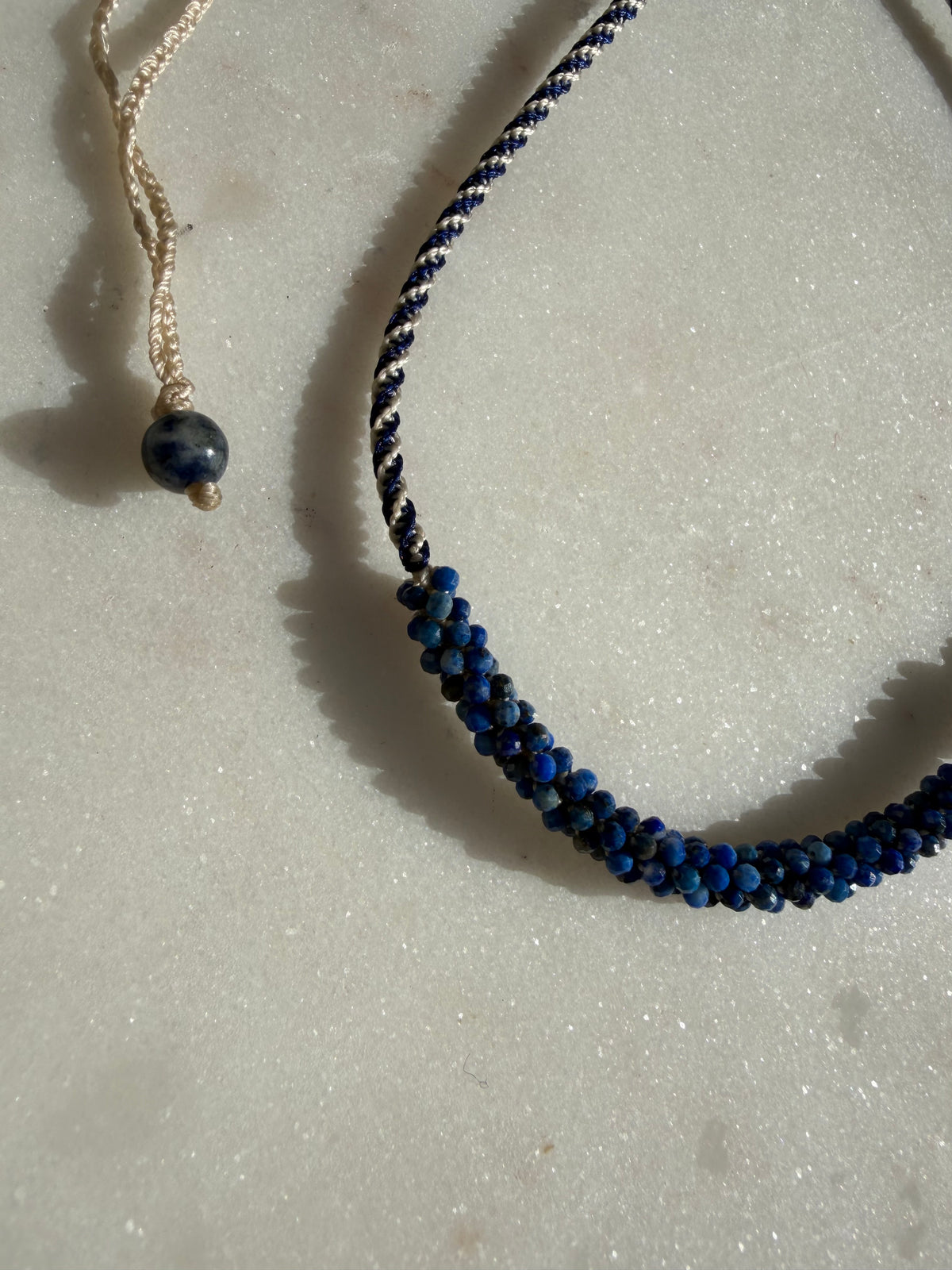 Future Nomads Necklaces Nomad Gem Choker Lapis