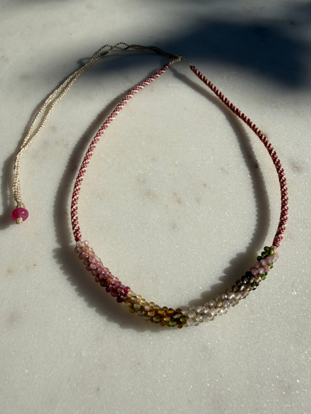 Future Nomads Necklaces Nomad Gem Choker Multi