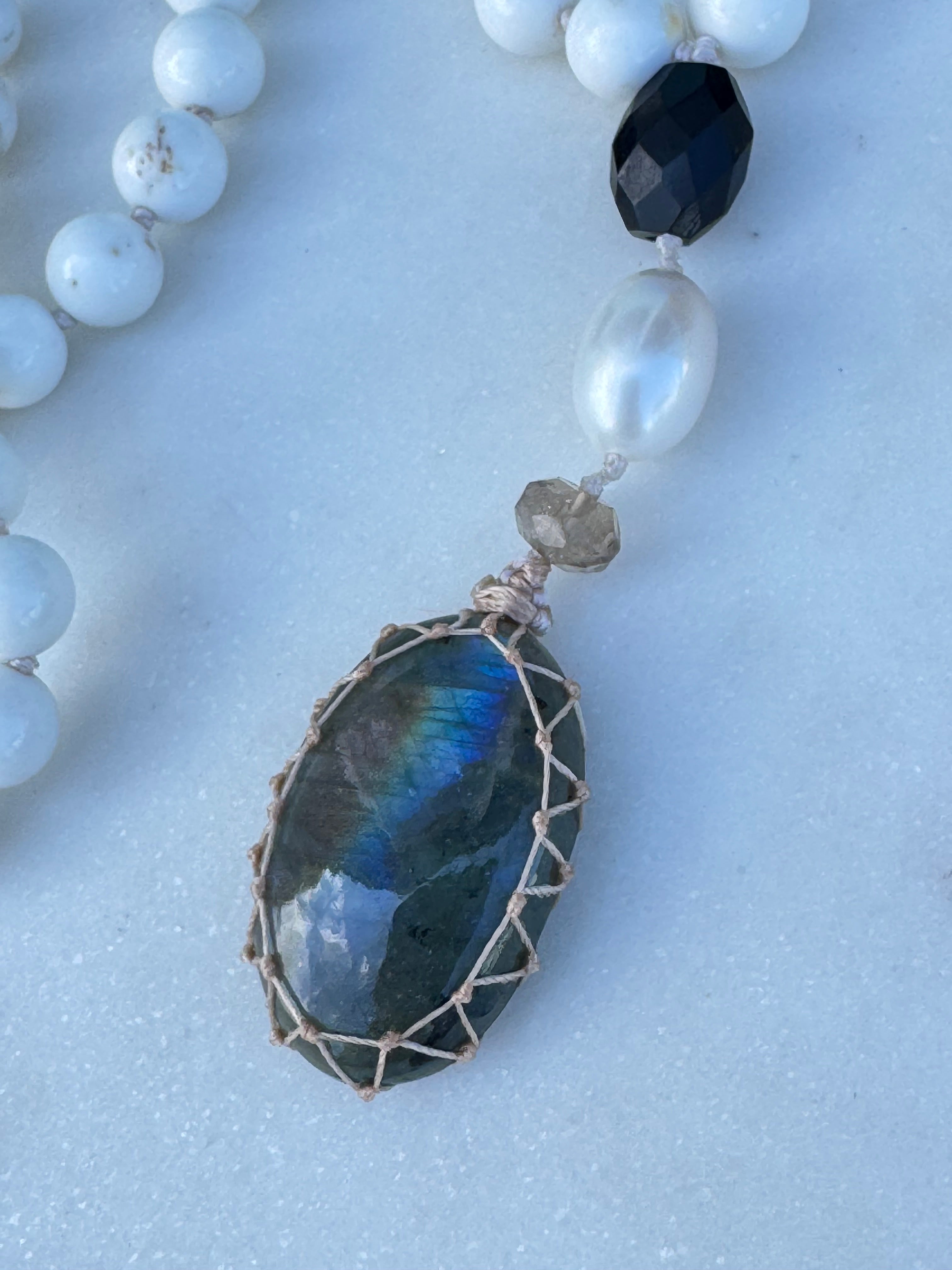 Future Nomads Necklaces One size Carnelian Copper & Howlite Mala 1