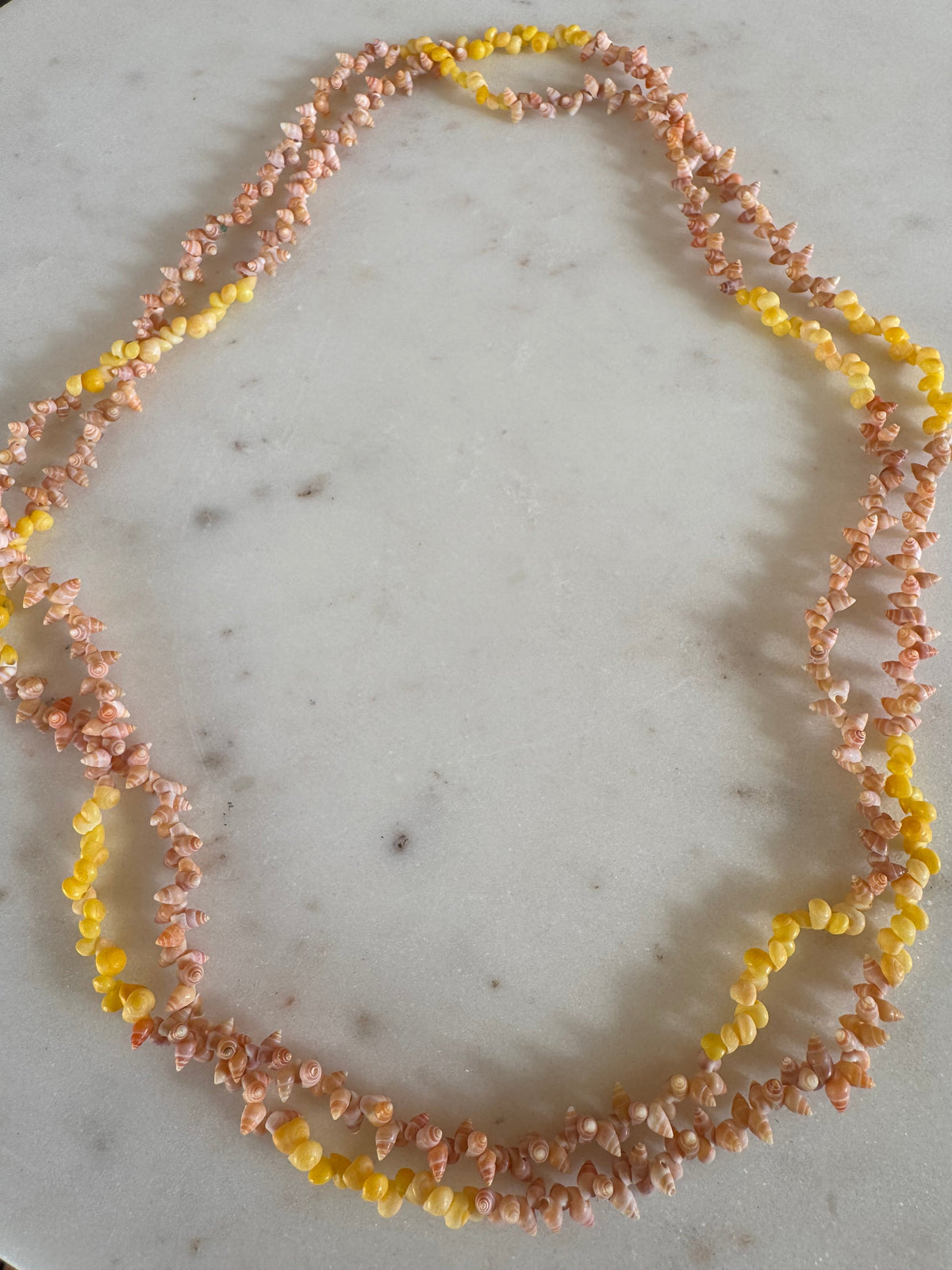Shell Strand Shell Strand Necklace Sunset – Jetsetbohemian