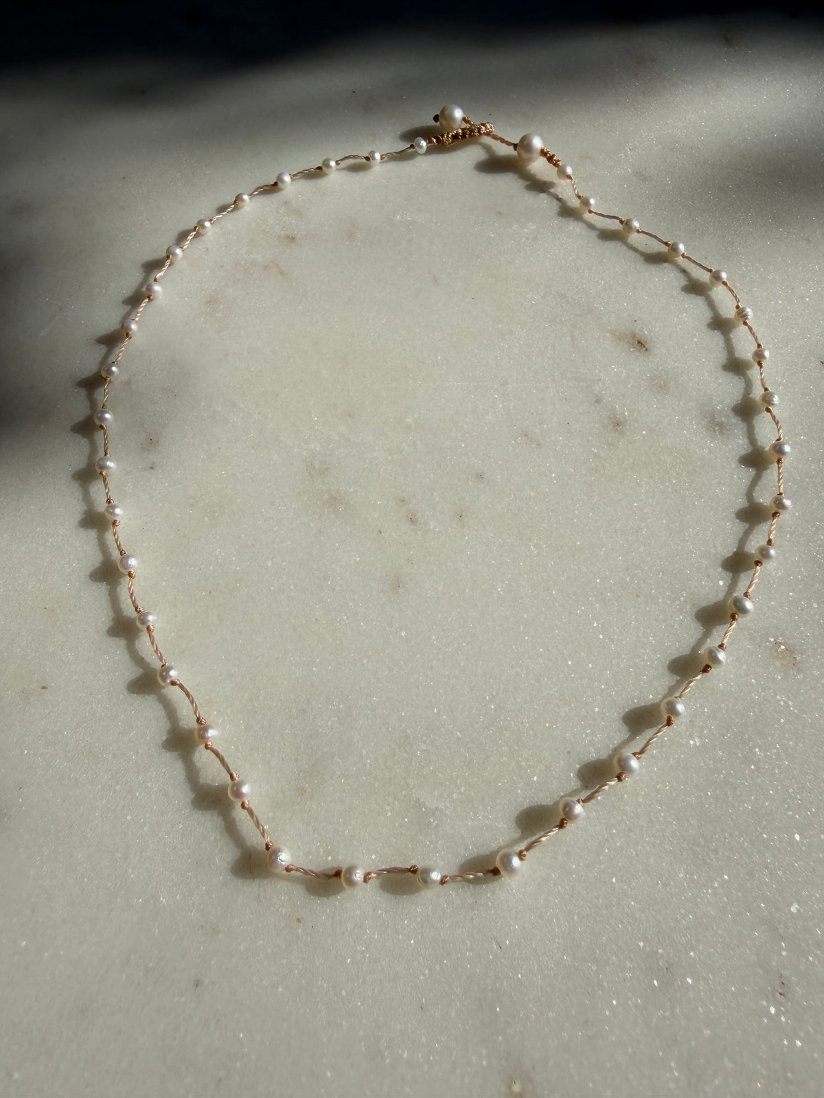 Future Nomads Necklaces Whisper Pearl Neclace