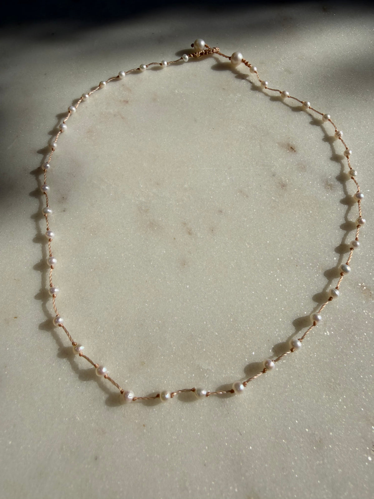 Future Nomads Necklaces Whisper Pearl Neclace
