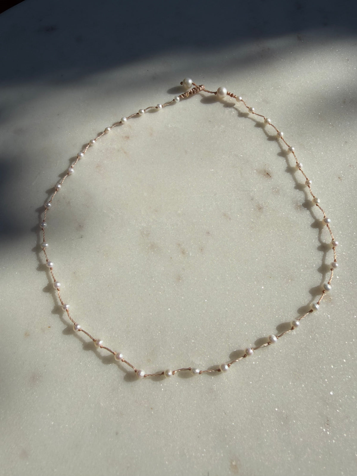 Future Nomads Necklaces Whisper Pearl Neclace