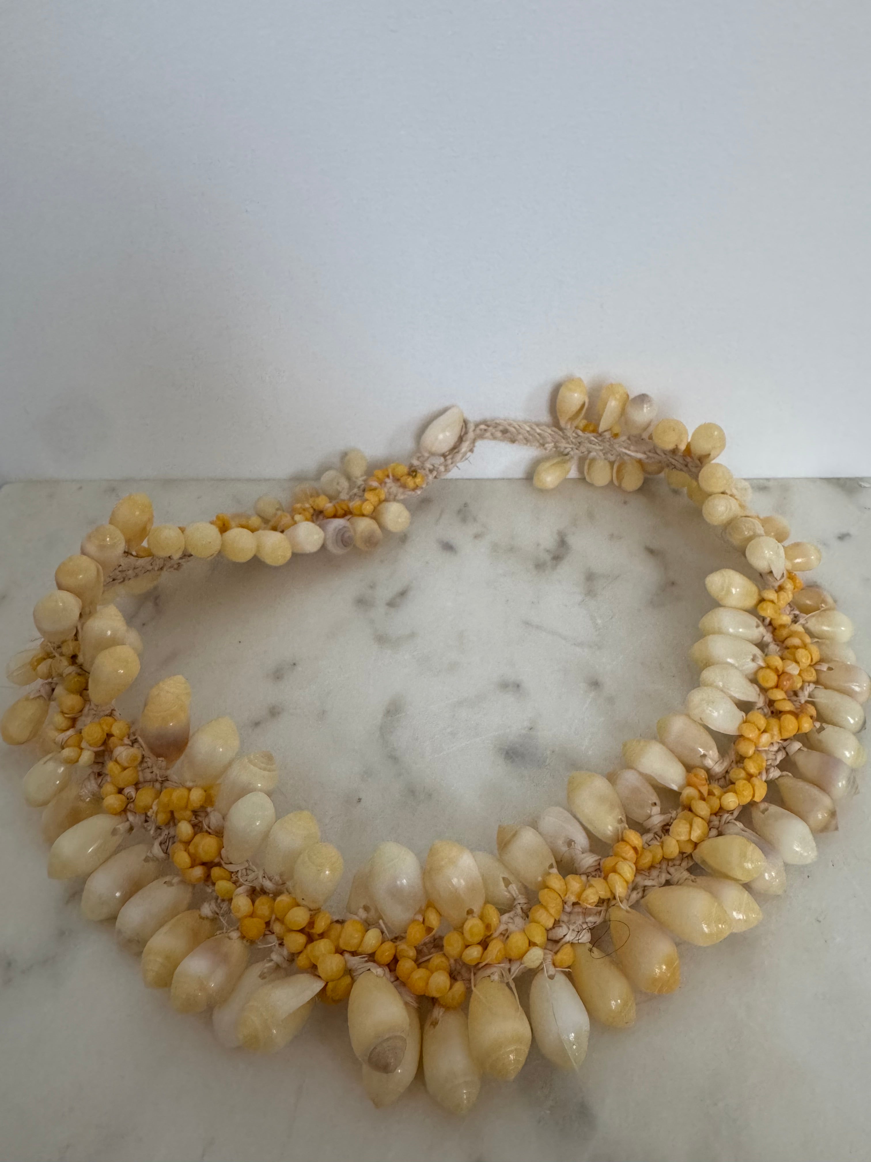 Woven Shell Necklace | Necklaces