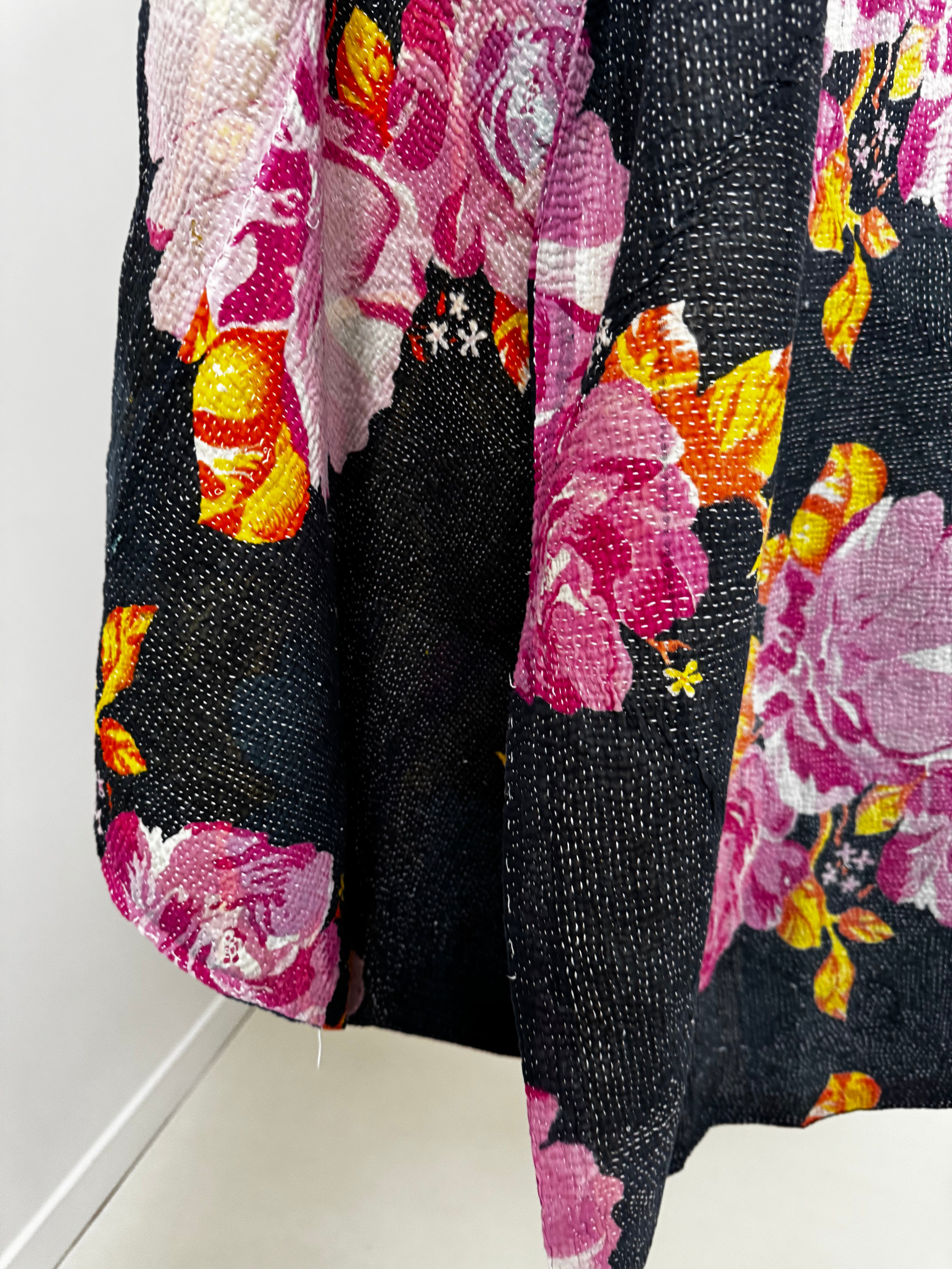 Future Nomads Quilts Multi Kantha Quilt Floral
