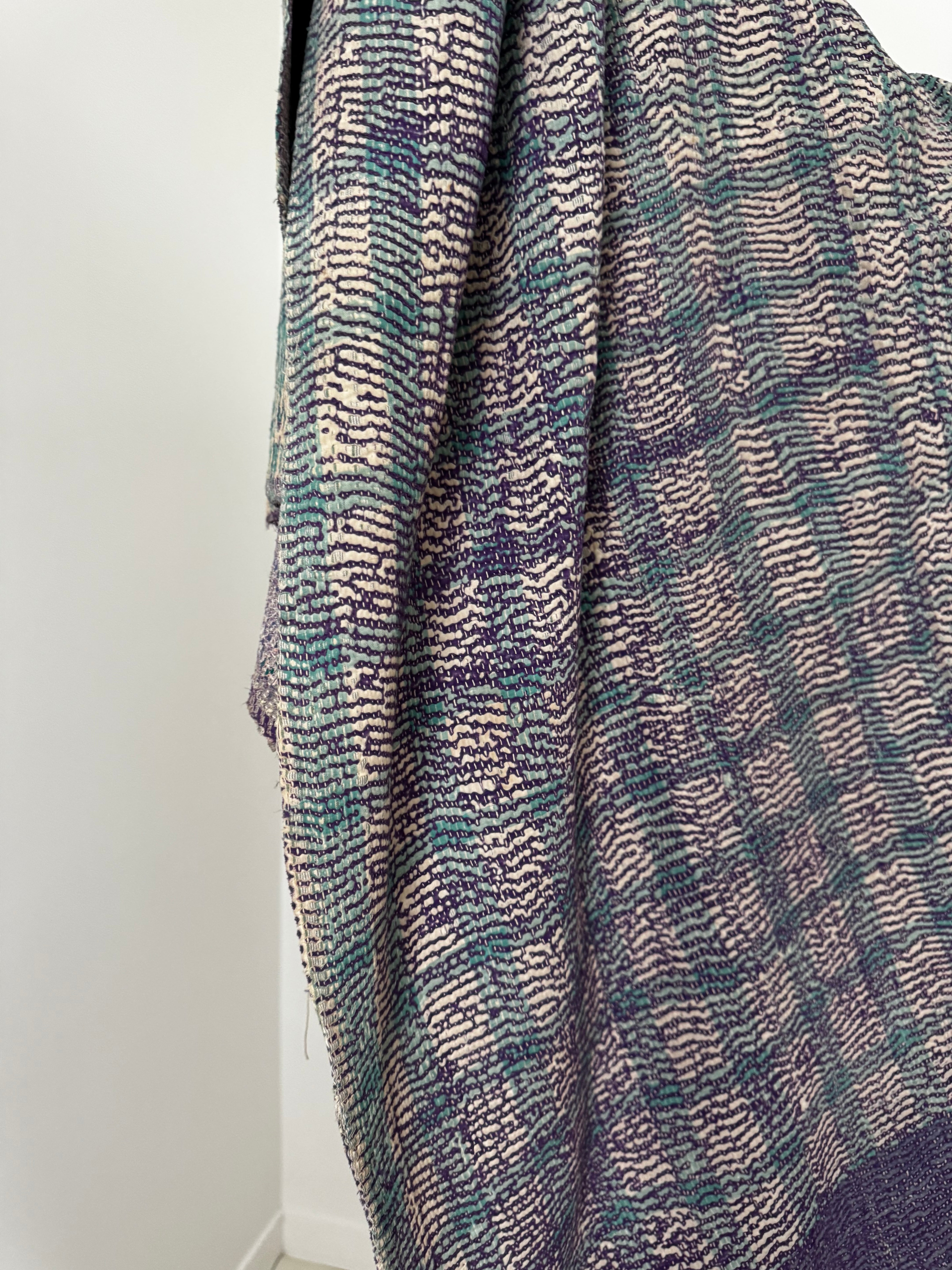 Kantha Quilt Purple | Quilts