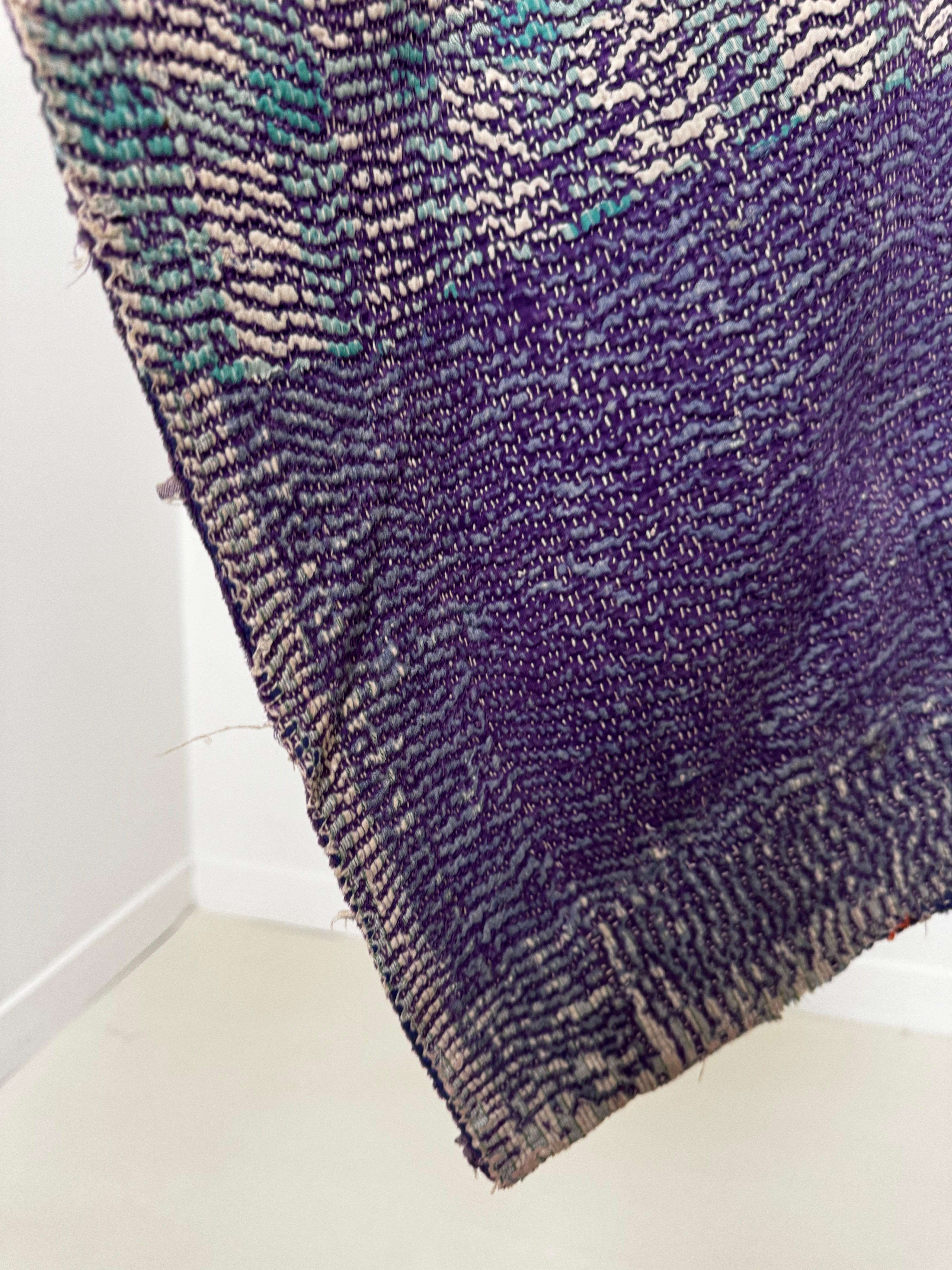 Kantha Quilt Purple | Quilts