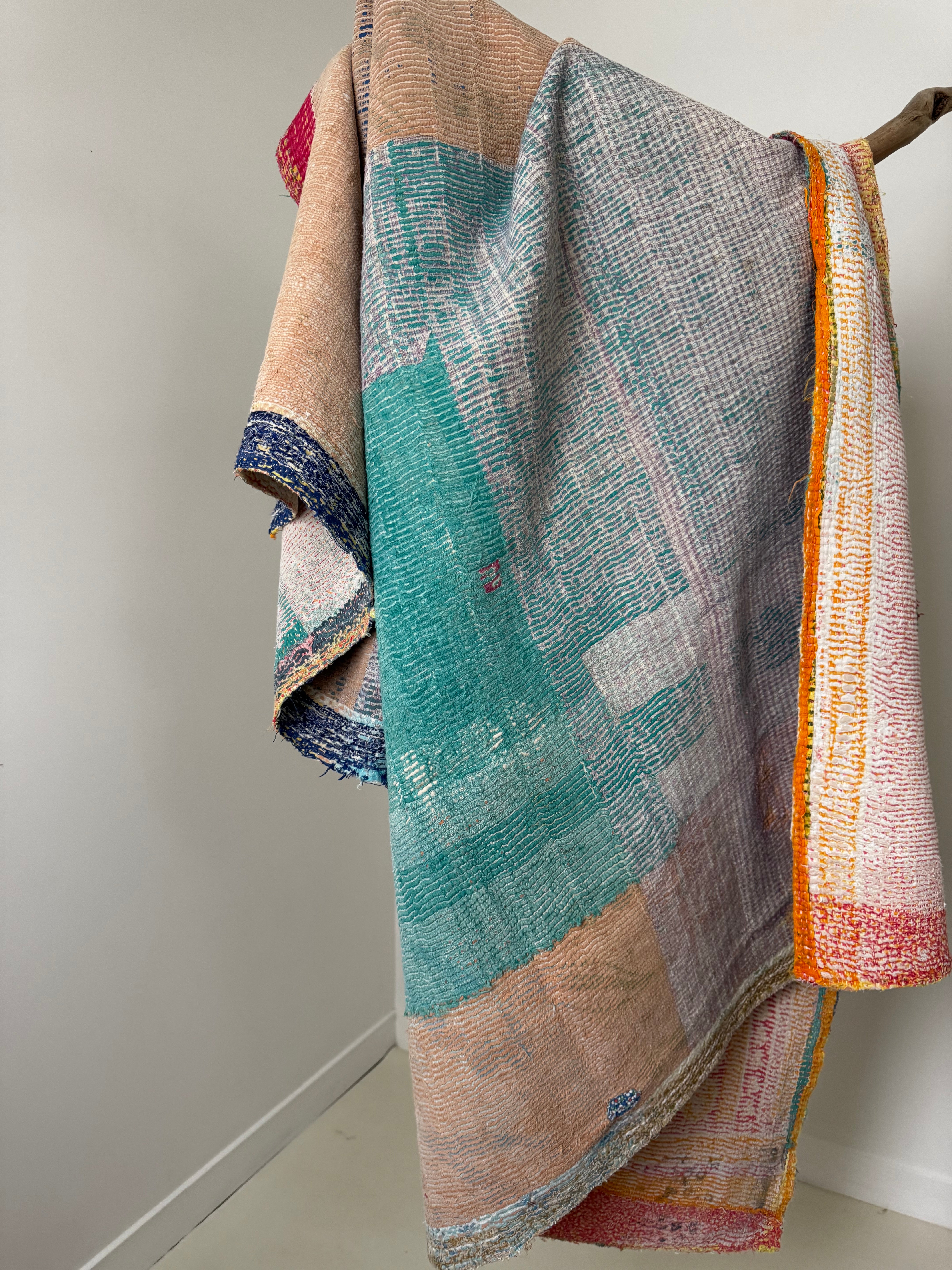 Future Nomads Quilts Multi Kantha Quilt Sunset