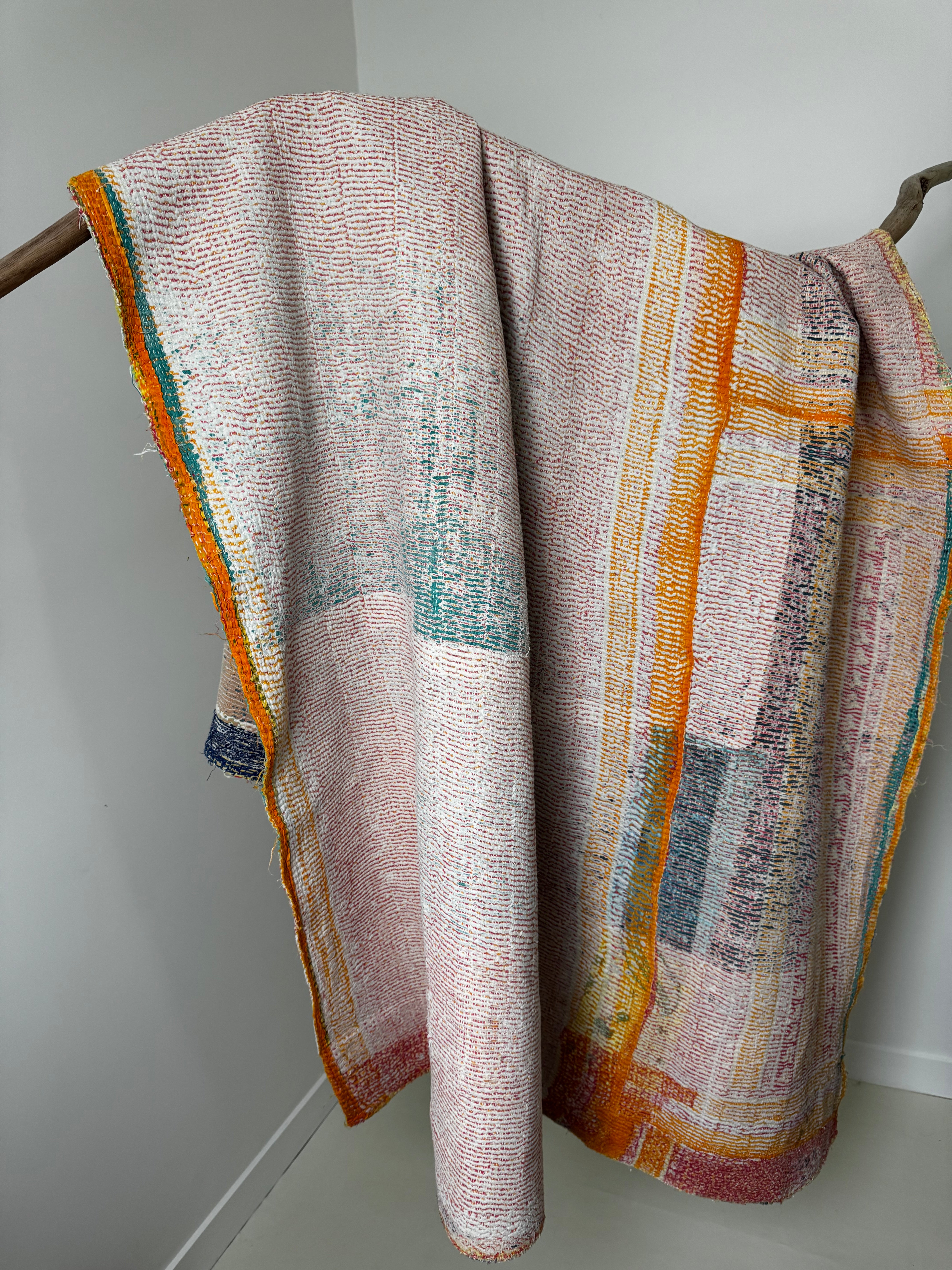 Future Nomads Quilts Multi Kantha Quilt Sunset