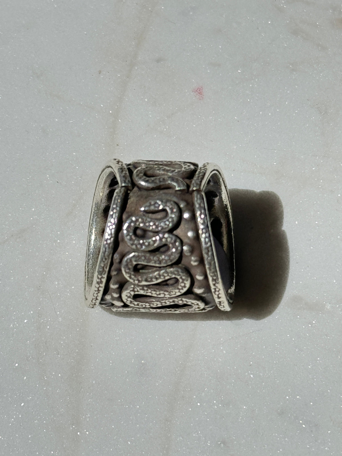 Snake Swirl Silver Ring – Jetsetbohemian